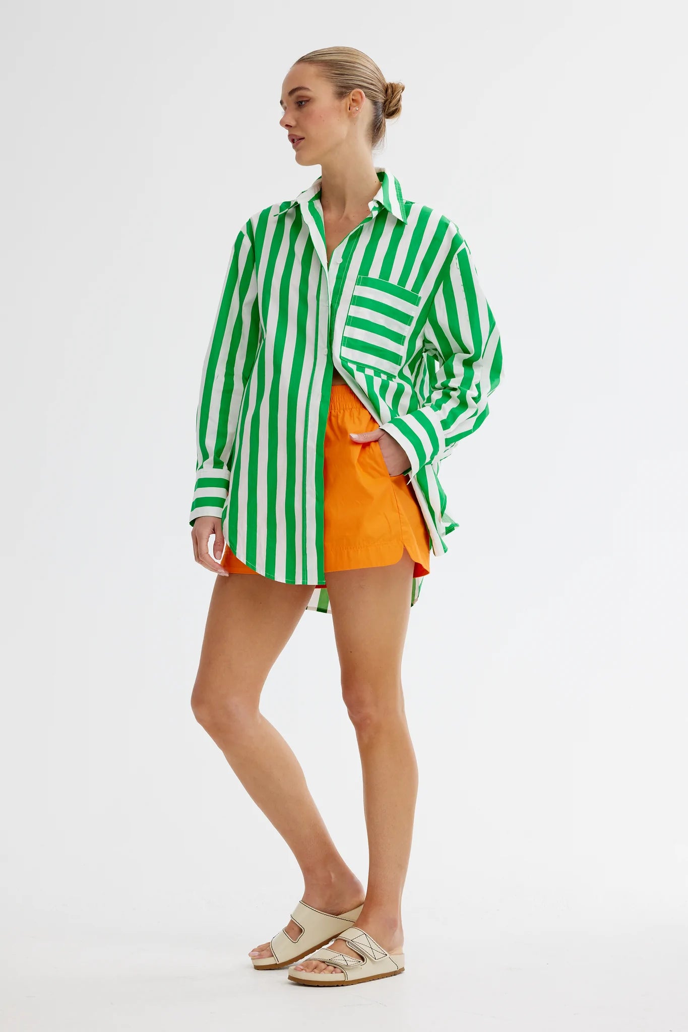 Buddy Shirt Mantis Stripe - Trendy Striped T-Shirt for Men & Women | Perfect for Casual Wear, Street Style & Everyday Outfits
