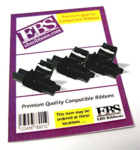 Royal Calculator Ink Roll - Black & Red Replacement for Adler-Royal OEM - Fresh Pack of 3 Rolls - Perfect for Office, Accounting & Financial Calculations