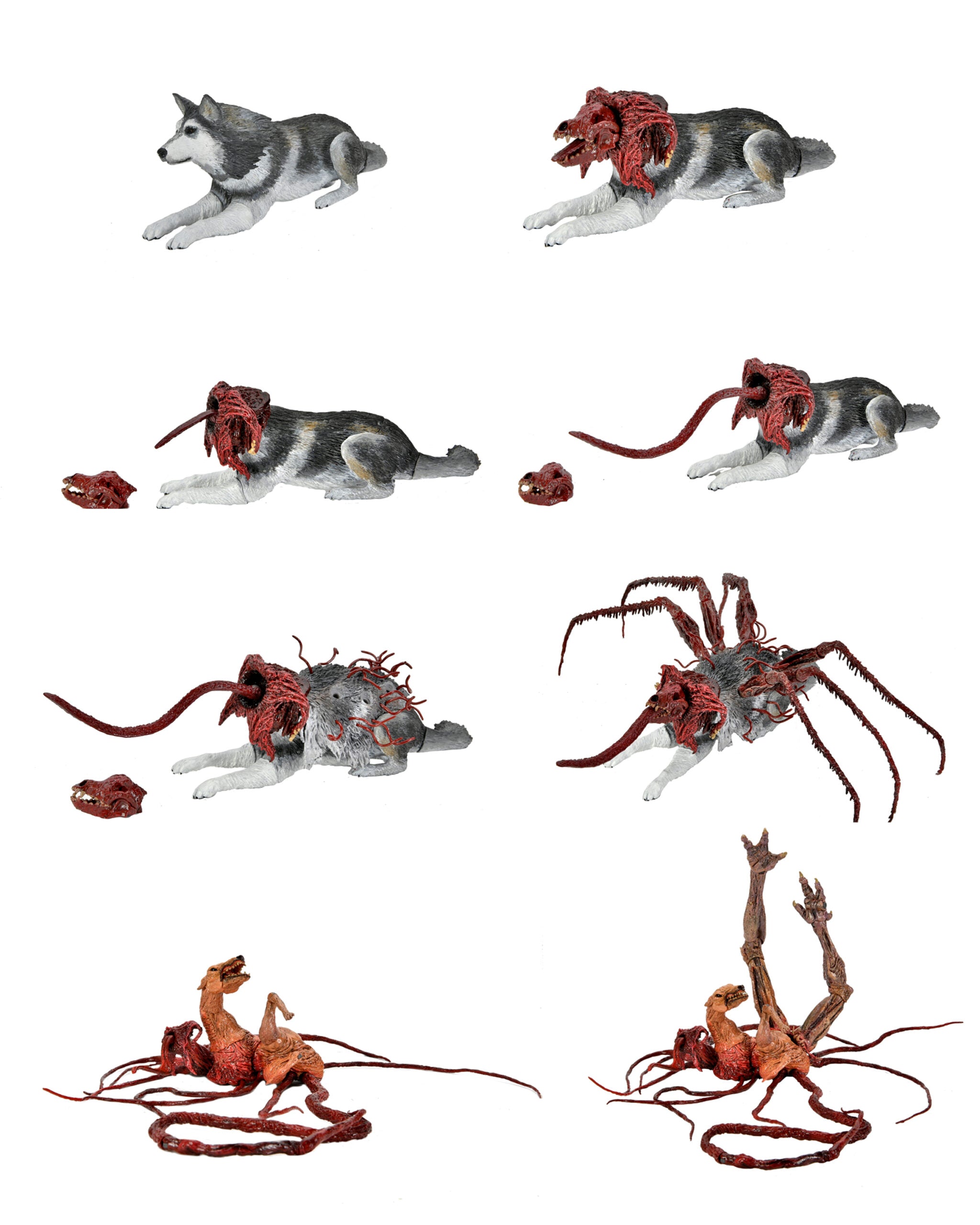 The Thing Ultimate Dog Creature Set - Halloween Pet Costume for Dogs, Scary Movie-Inspired Outfit - Perfect for Cosplay, Horror Parties & Pet Parades