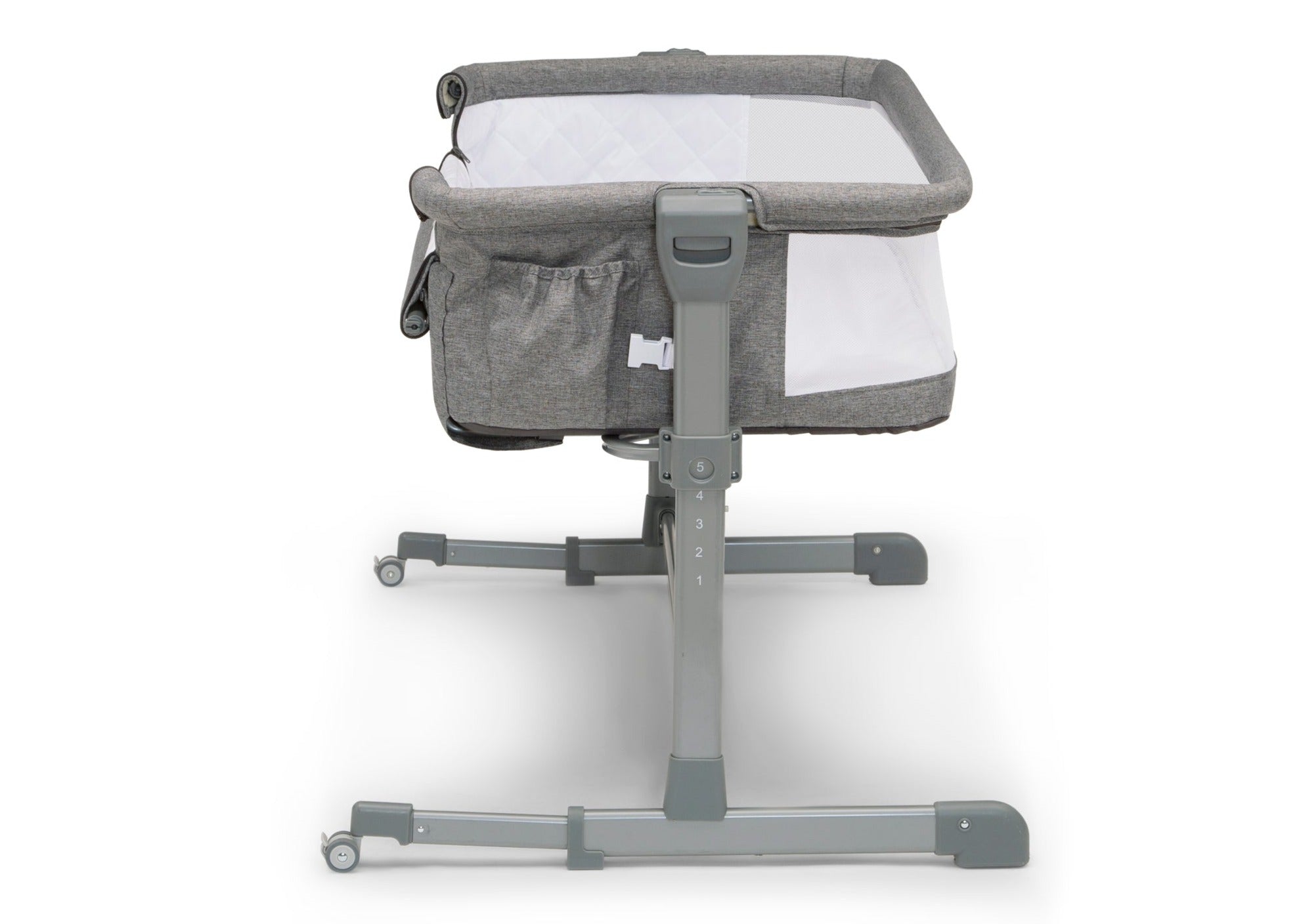 Close2Me Bedside Baby Bassinet - Portable Crib for Newborns & Infants - Adjustable Height Co-Sleeper for Safe Sleeping - Perfect for Nursery, Bedroom & Travel