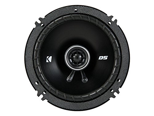 KICKER DSC650 6.5-Inch (160-165mm) 4-Ohm Coaxial Car Speakers Bundle - Premium Sound for Cars, Trucks & SUVs - Perfect for Upgrading Your Vehicle Audio System