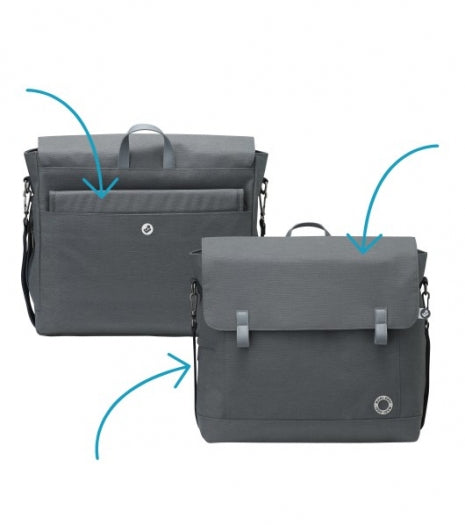 Maxi Cosi Modern Diaper Bag - Stylish & Spacious Baby Essentials Organizer for Travel, Daycare & On-the-Go Parents | Waterproof & Multi-Pocket Design