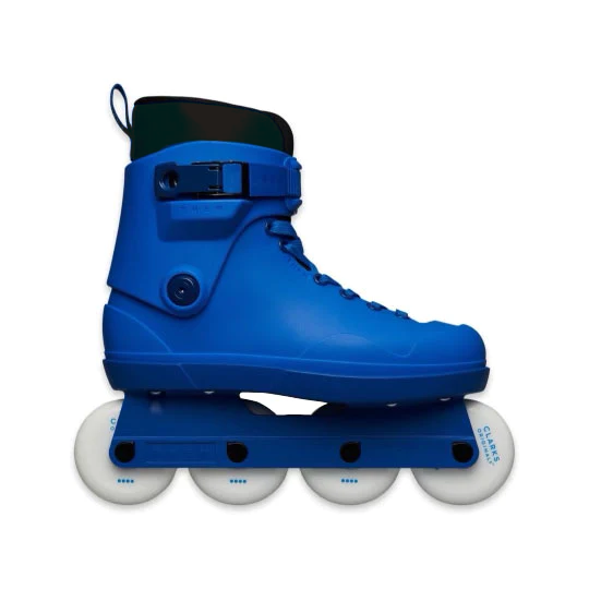 Them Skates 909 Clarks Blue 80mm Inline Skates for Men & Women - Perfect for Outdoor Roller Skating, Fitness, and Urban Commuting
