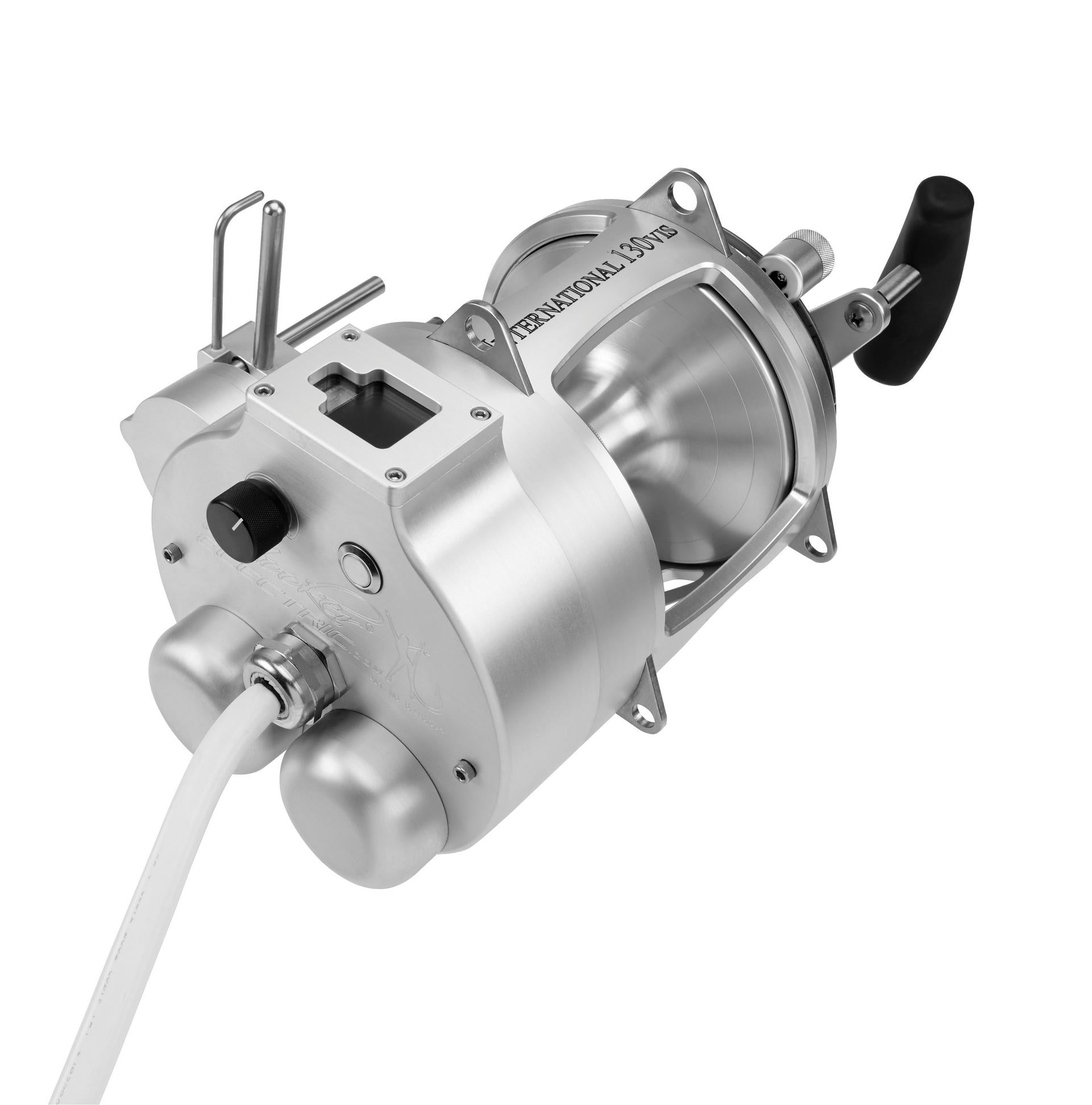 International® VI Autostop Electric Fishing Reel - Saltwater & Freshwater Fishing Gear for Bass, Trout & Saltwater Game Fish - Perfect for Boat, Pier & Shore Fishing