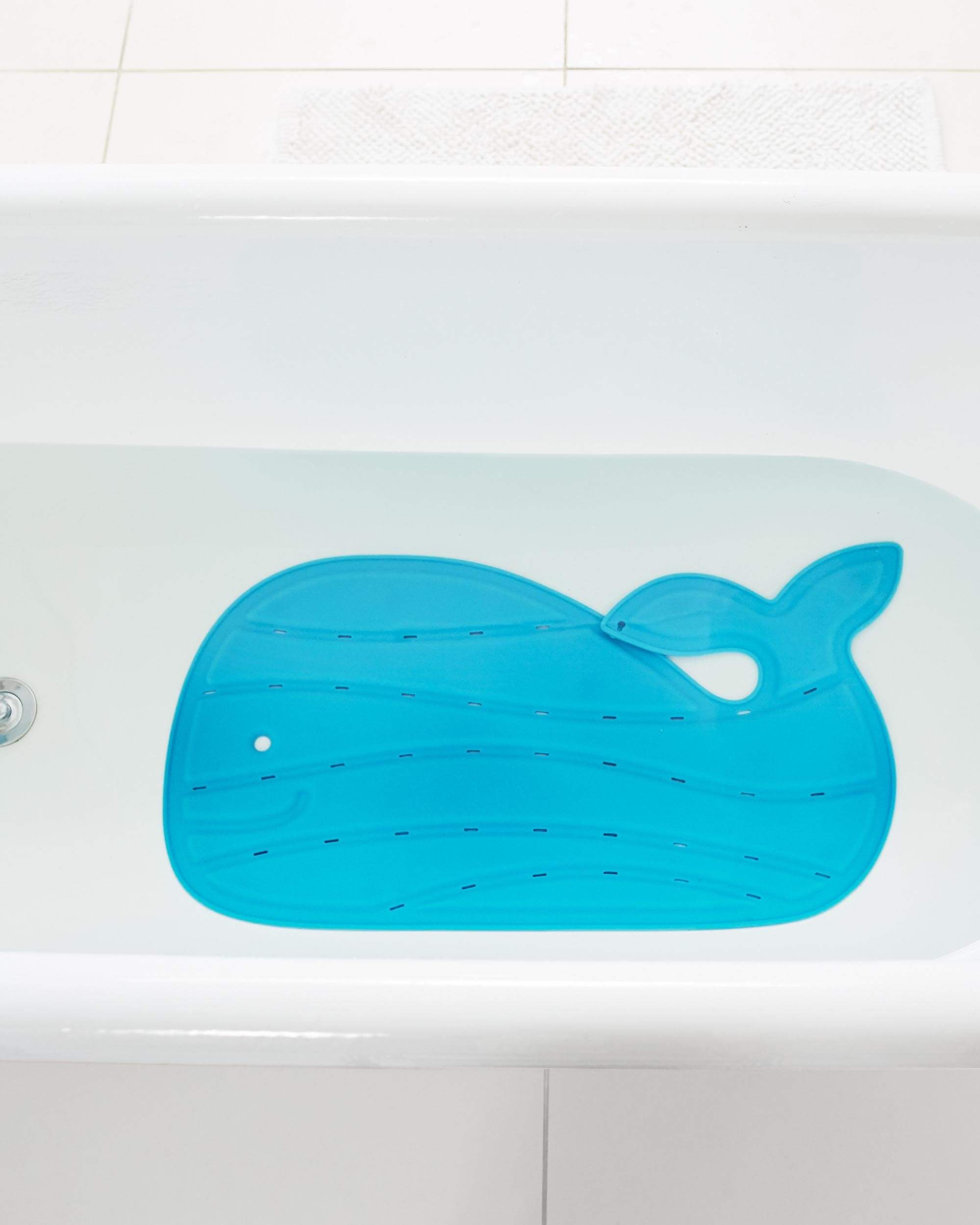 Skip Hop Moby Bathtub Mat - Non-Slip Baby Bath Mat for Safe & Fun Bathtime - Perfect for Infants & Toddlers in Bathroom Safety