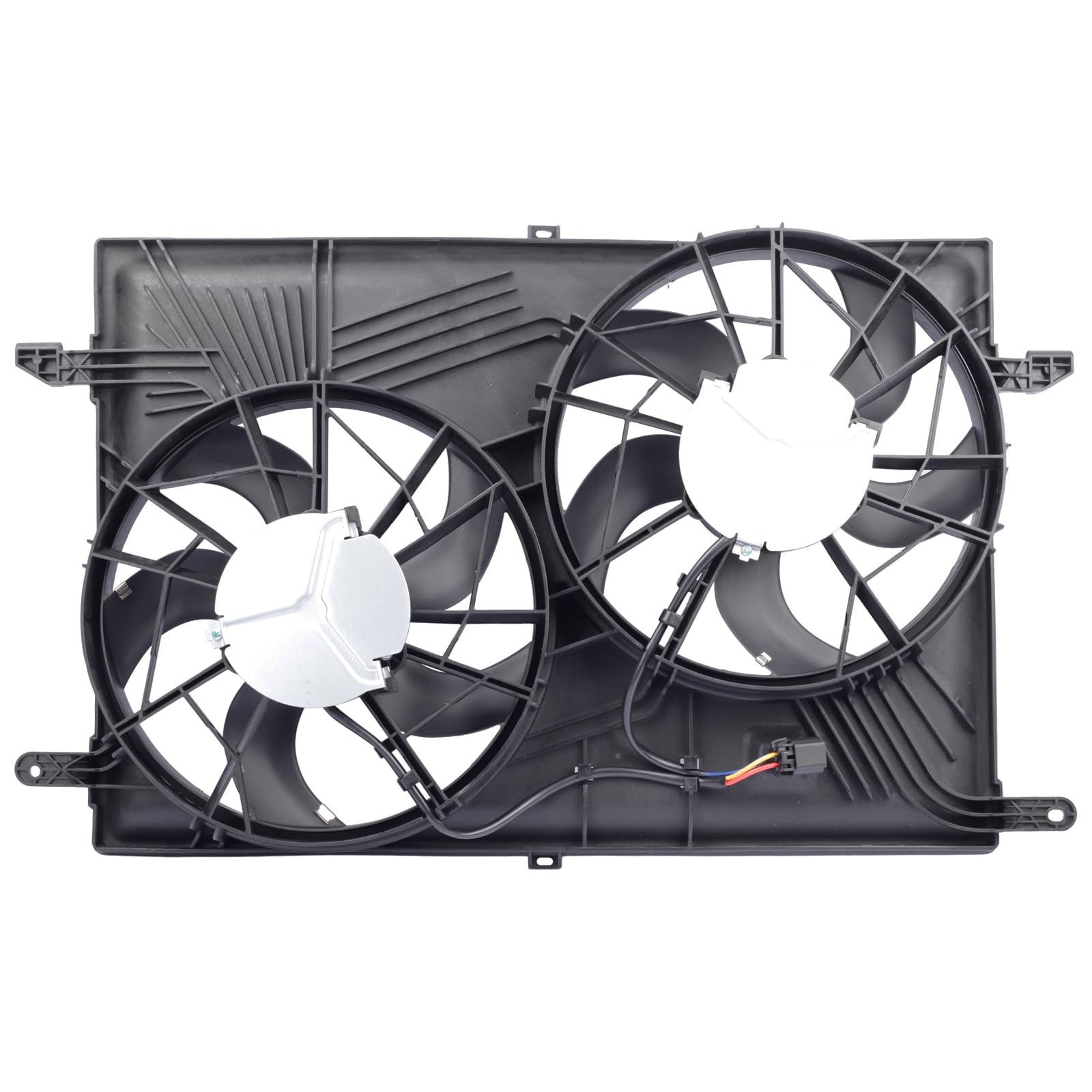Radiator Cooling Fan Replacement for 2008-2017 Buick Enclave, 2009-2017 Chevy Traverse, 2007-2016 GMC Acadia, 2007-2010 Saturn Outlook 3.6L V6 - Compatible with OEM Part Numbers 23434158 15226663 20972760 25927026 621-390 - Perfect for Engine Overheating Prevention & AC Performance