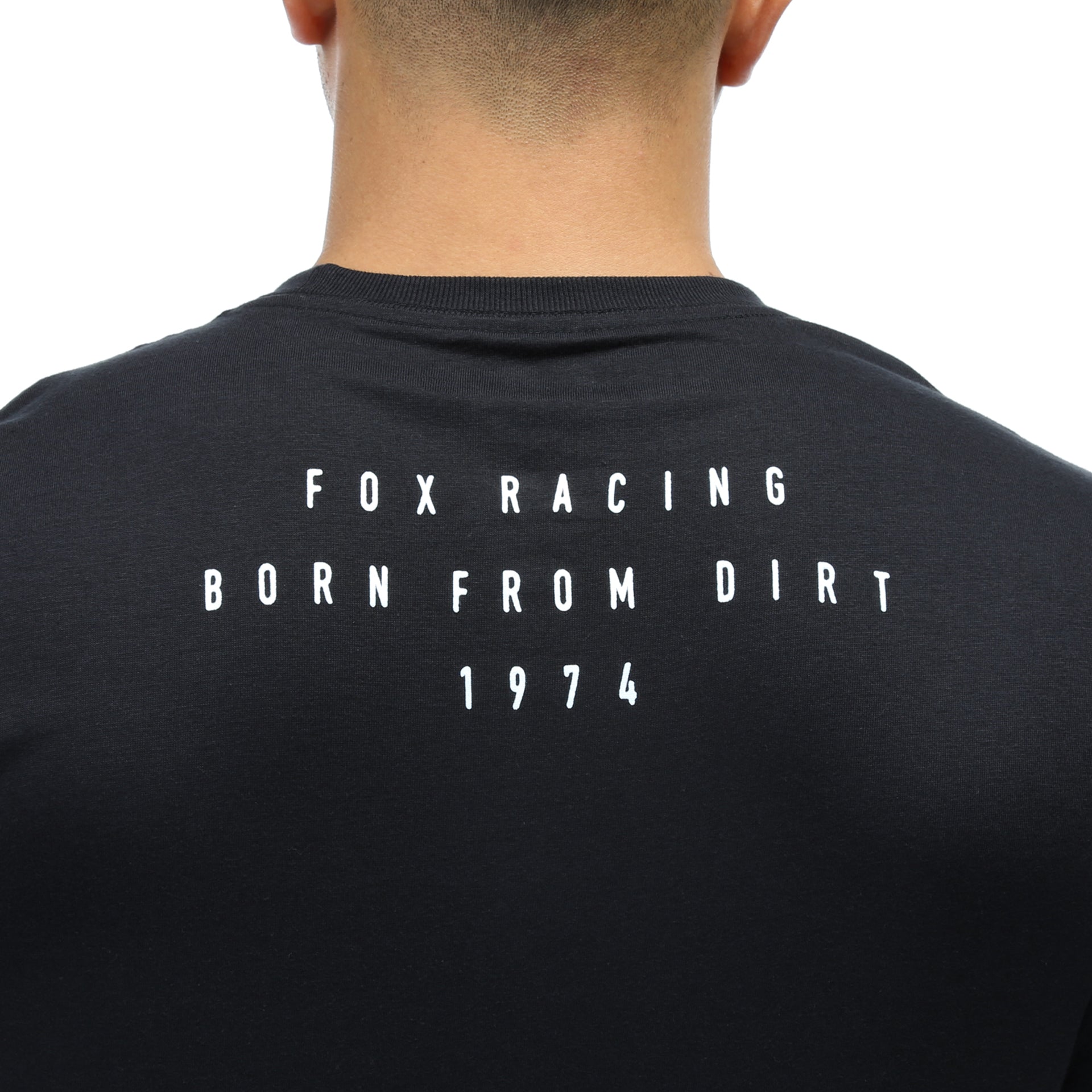 Fox Contended Tee - Premium Black Cotton T-Shirt for Men | Casual Wear, Street Style & Everyday Comfort