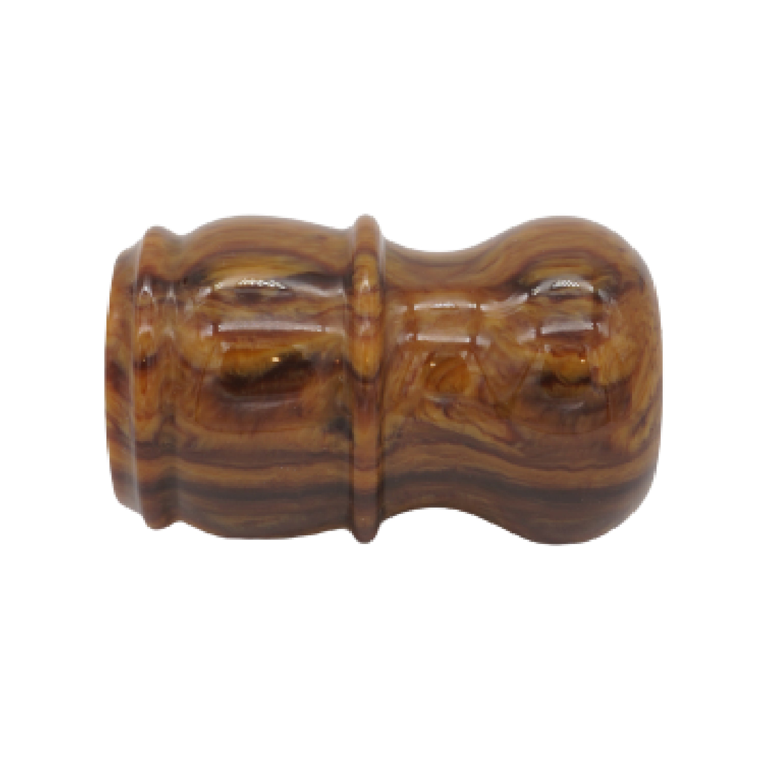 Premium Briar Wood Handcrafted Shaving Brush Handle - Fits 24mm & 26mm Knots - Perfect for Wet Shaving & Grooming Gifts for Men