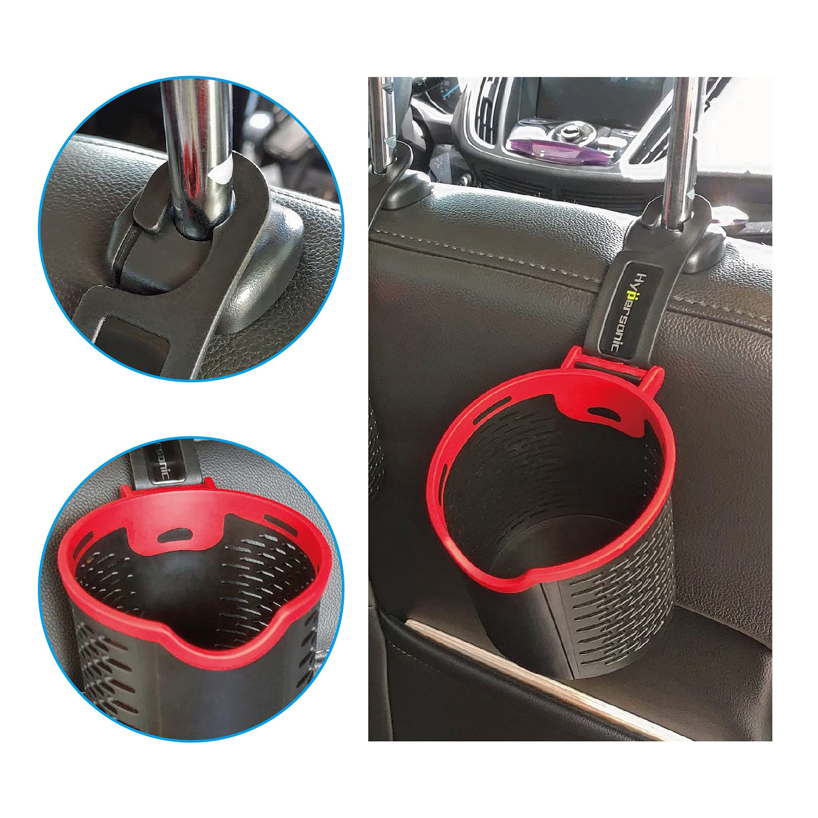 2-Pack Car Seat Organizer with Phone Holder & Storage Pockets - Universal Backseat and Front Seat Caddy for Adults & Kids - Perfect for Road Trips, Commuting, and Family Travel Accessories