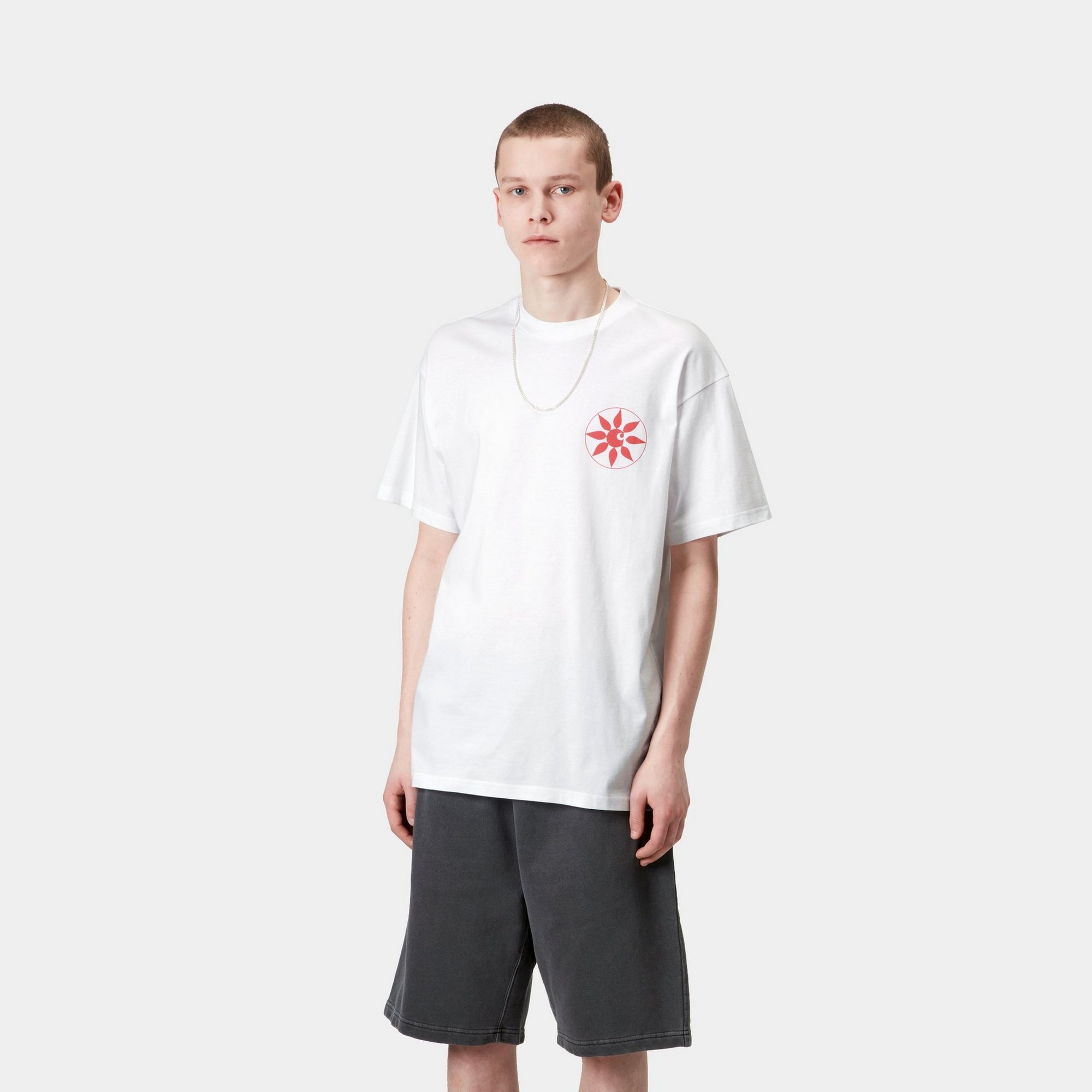 Premium Cotton Senses T-Shirt for Men & Women - Soft Breathable White Tee for Casual Wear, Gym, Travel & Everyday Comfort