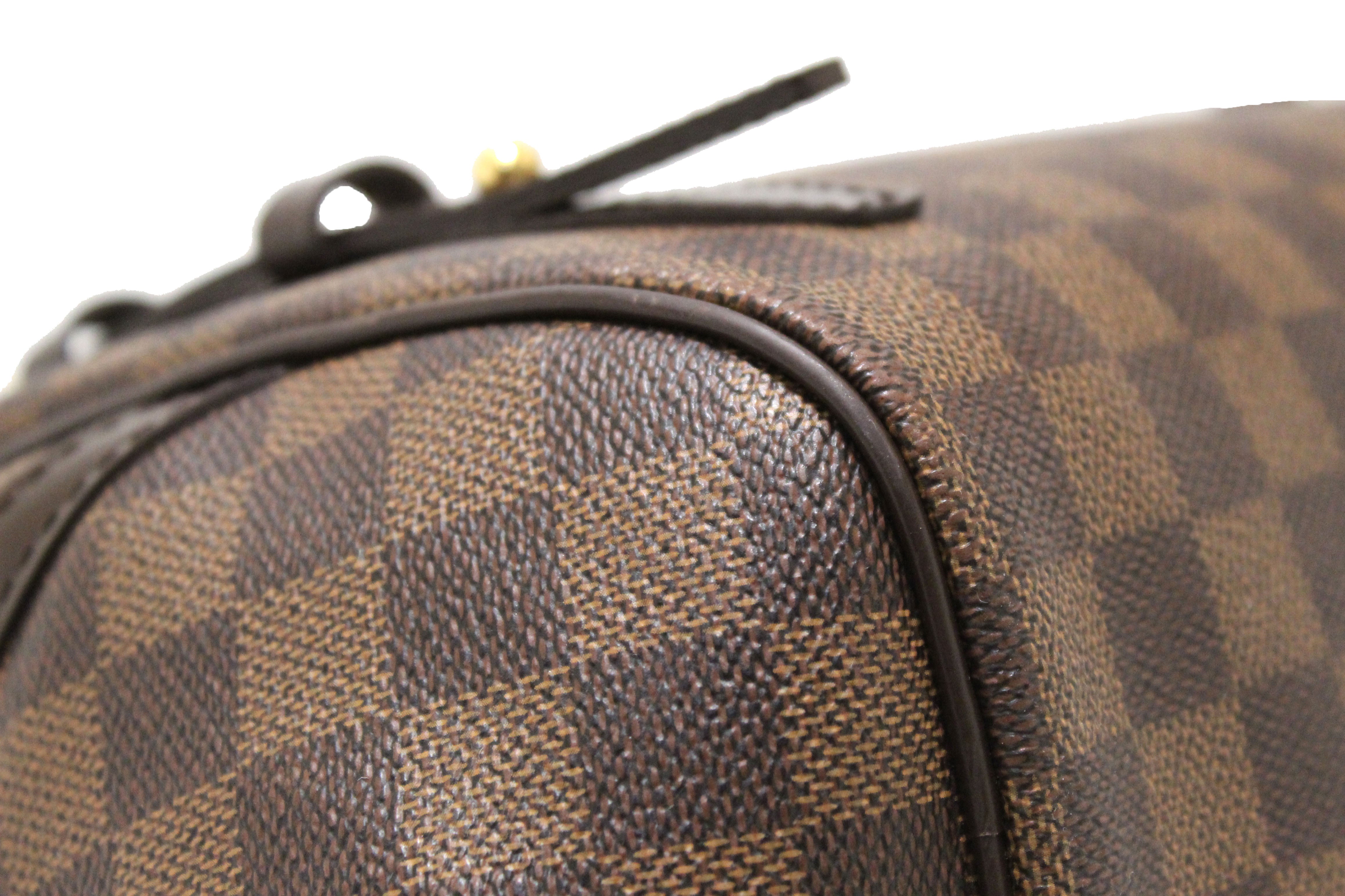 Authentic Louis Vuitton Damier Ebene Rivington GM Shoulder Bag for Women - Luxury Designer Handbag with Spacious Compartment, Perfect for Work, Travel & Everyday Use