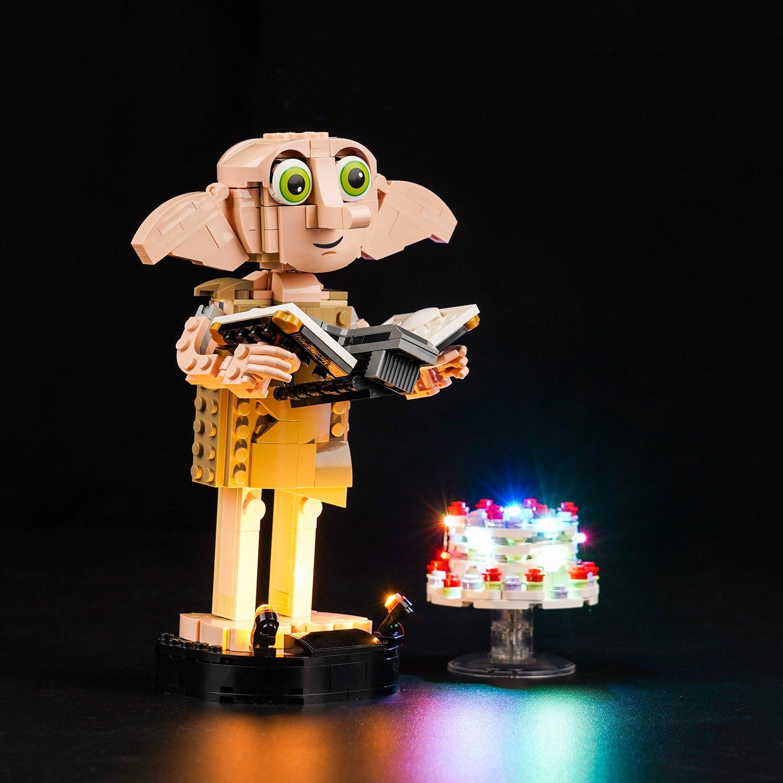 LEGO Harry Potter Dobby the House Elf 76421 Light Kit - DIY Lighting Set for LEGO Building Blocks - Perfect for Display & Night Light in Bedroom or Office