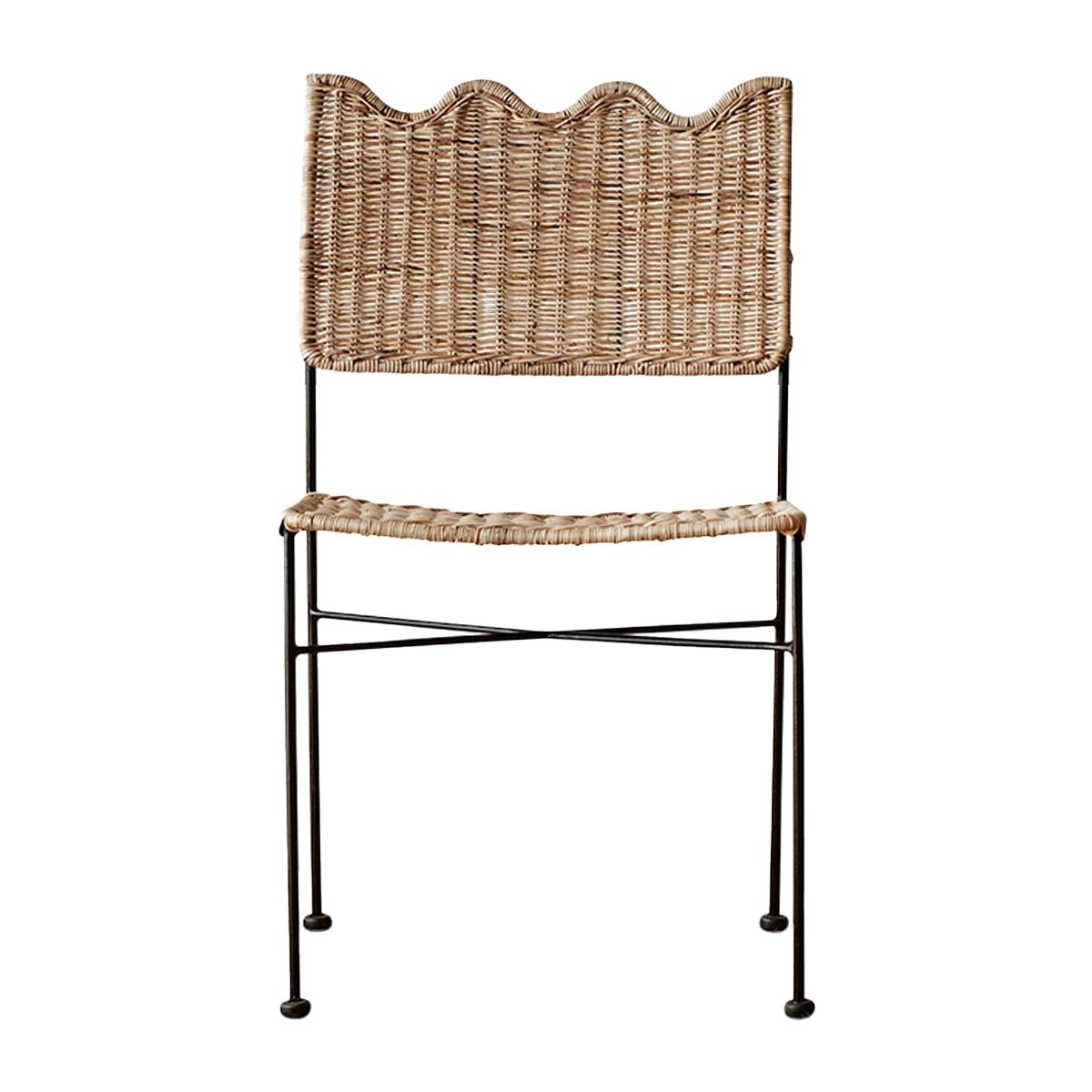 Bernadette Modern Dining Chair - Upholstered Fabric Seat, Sturdy Wooden Legs - Perfect for Kitchen, Dining Room, and Home Office Use
