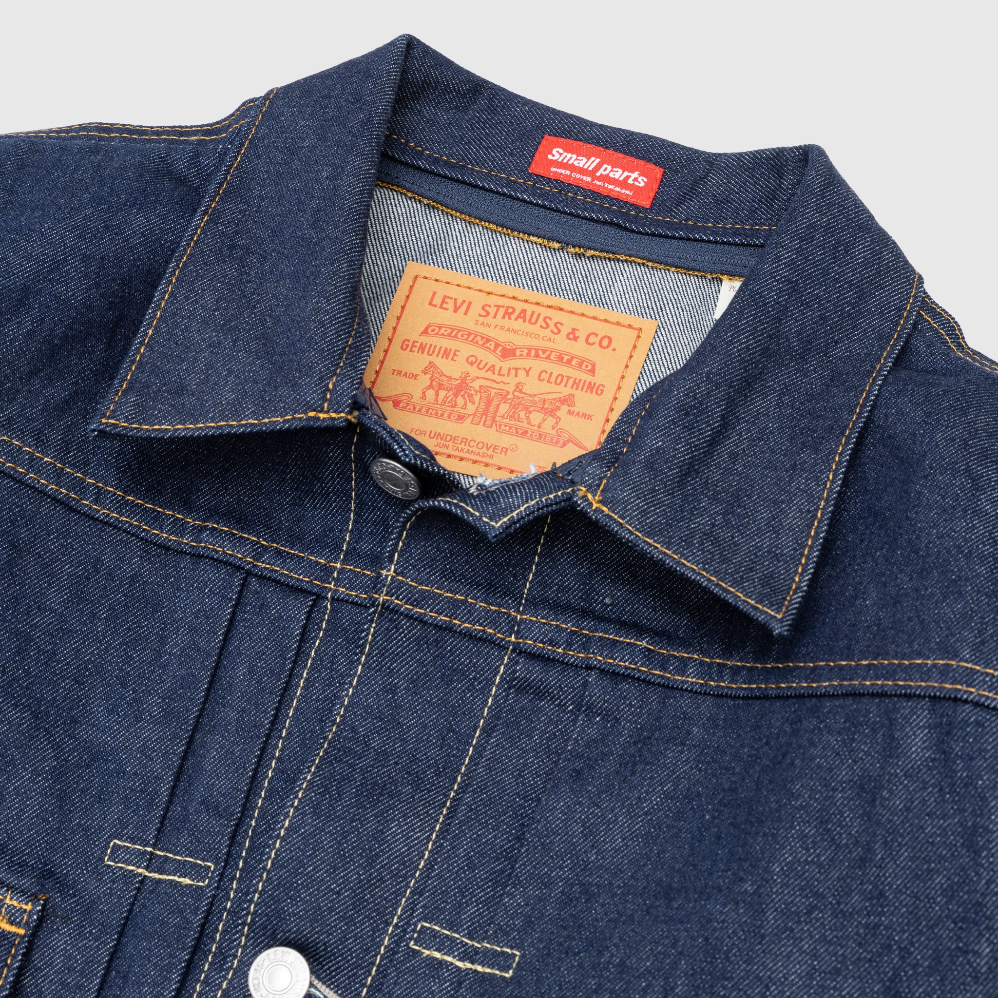 UNDERCOVER Pinnacle Trucker Jacket - Vintage Denim Jacket for Men & Women | Casual Streetwear, Layering, Outdoor Adventures