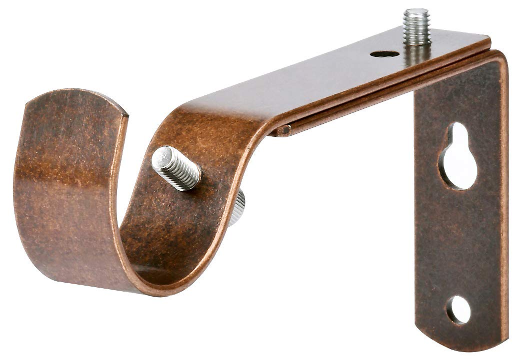 Adjustable Curtain Rod Bracket Holder for 7/8