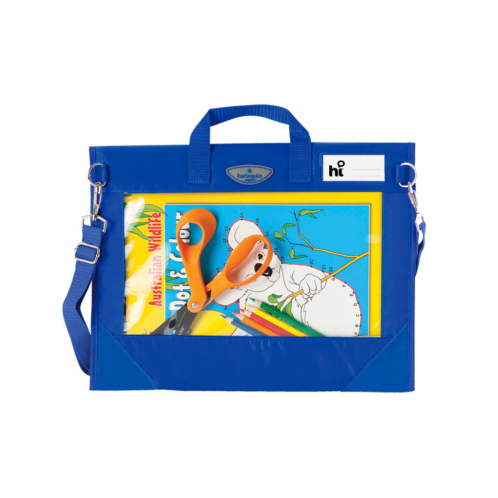 Window Library Bag - Durable & Stylish Book Tote for School, Work & Travel - Perfect for Students, Teachers & Book Lovers