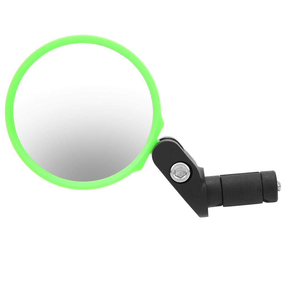 Adjustable Angle Bike Handlebar Rearview Mirror - Universal Fit for 17-21mm Handlebars - Cycling Safety Mirror for Road & Mountain Bikes - Perfect for Commuting, Touring & Urban Riding