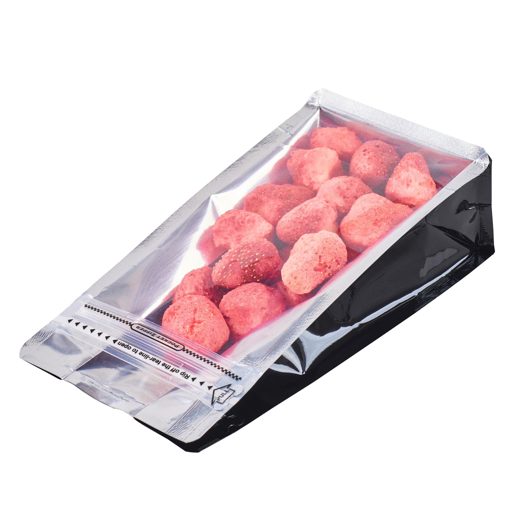 Black Plastic Small Snack Bags with Double Seal & Rip Lock - Heat Sealable 8x4x2.5 Inches (100 Count) - Perfect for School Lunches, Party Favors & On-the-Go Snacks
