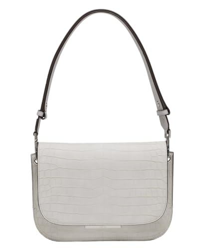 Dove Grey Sueded Croc