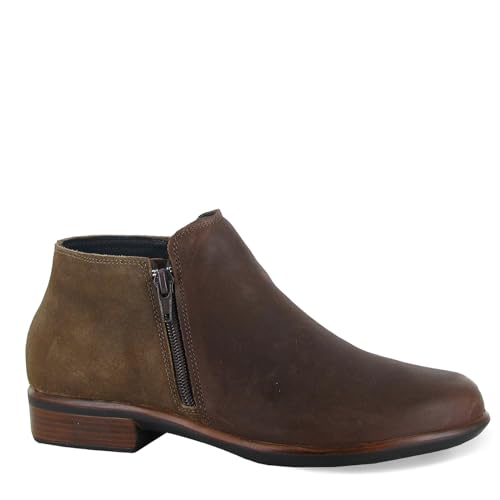Soft Cognac Lthr/Antique Brown Suede