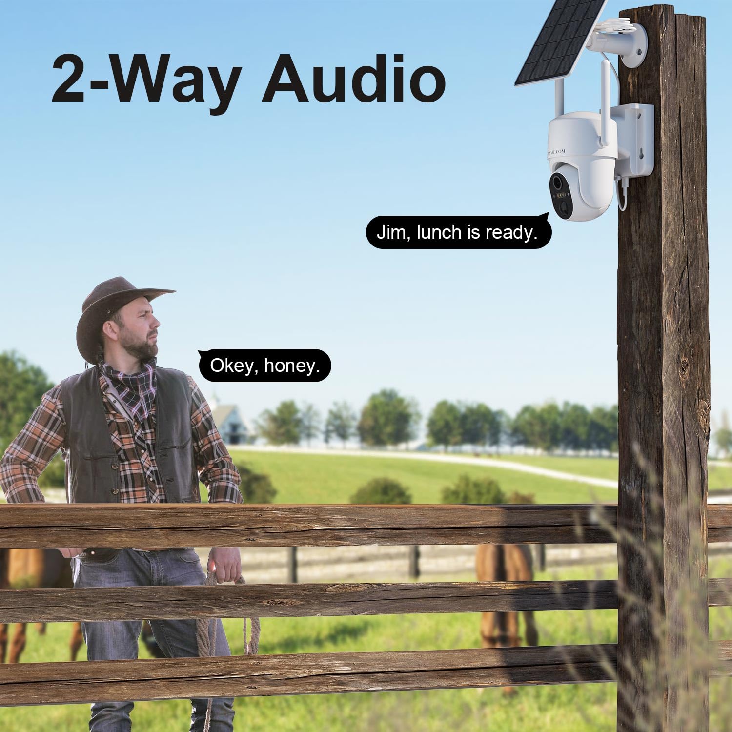 4G LTE Wireless Outdoor Security Camera with Motion Detection & Remote Viewing - No WiFi Needed - Ideal for Home, Business & Remote Property Surveillance
