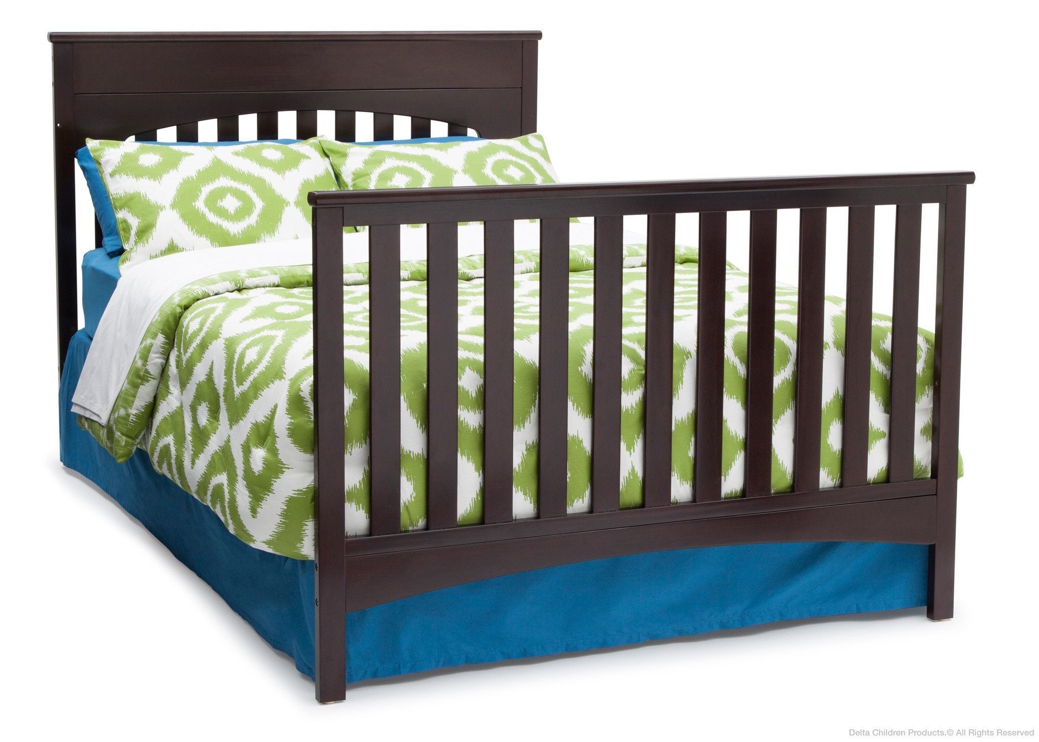 Bennington Lifestyle 4-in-1 Convertible Baby Crib - Toddler Bed, Daybed & Full-Size Bed - Safe Nursery Furniture for Newborns & Kids - Perfect for Bedrooms, Daycare & Guest Rooms