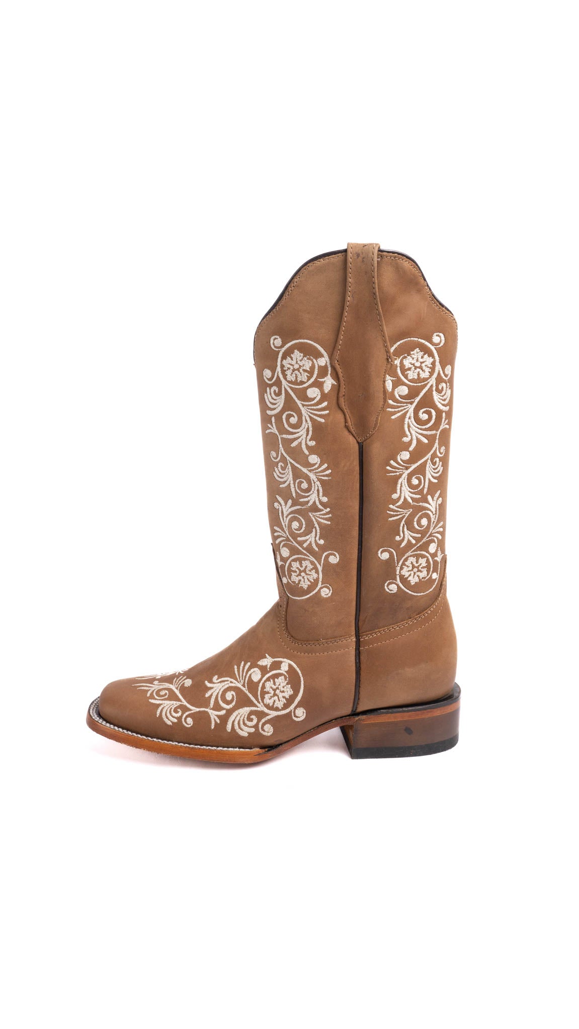 Stylish Verano Square Toe Cowgirl Boots for Women - Western Fashion Ankle Boots with Comfortable Heel - Perfect for Rodeo, Country Dancing & Outdoor Adventures