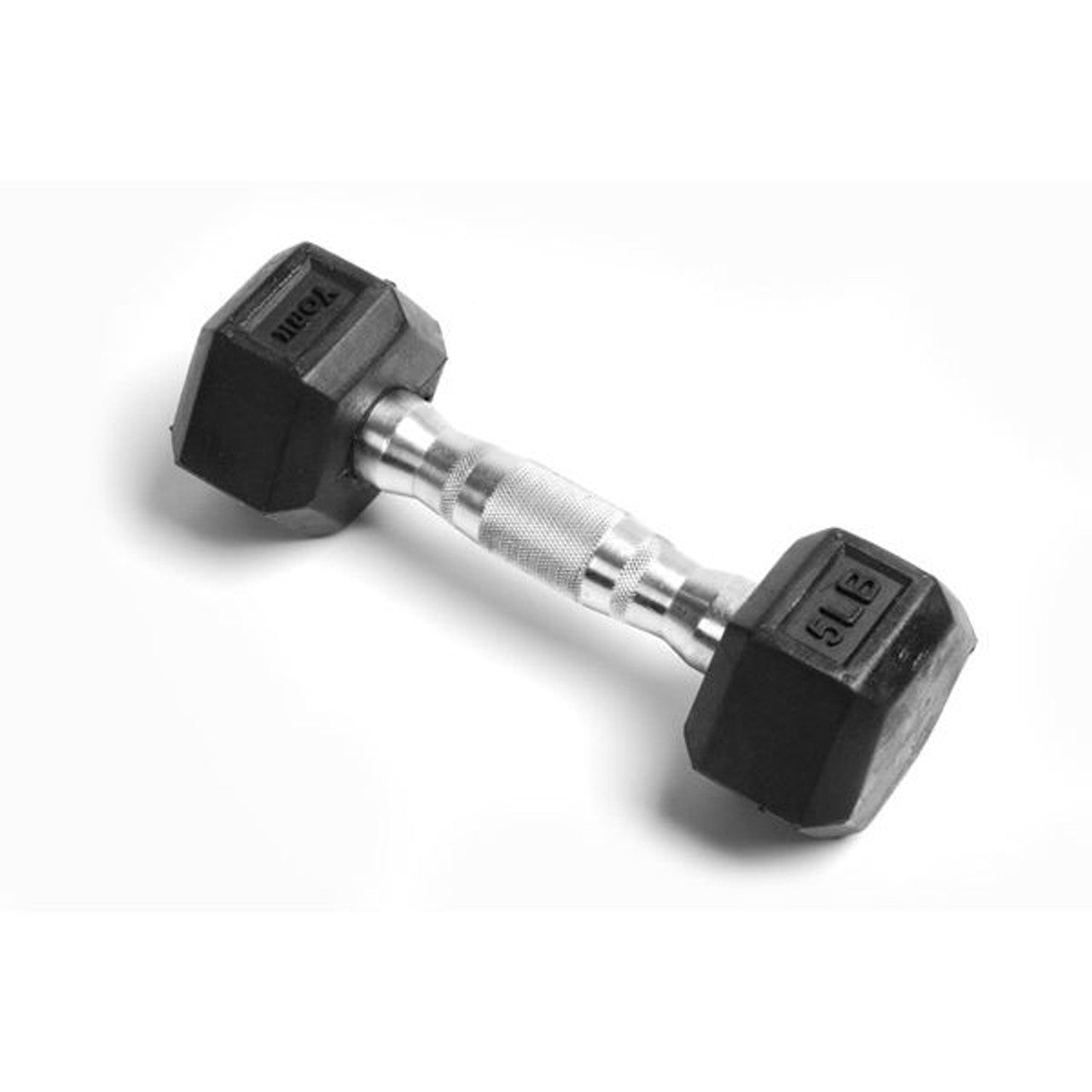 York Rubber Coated Hex Dumbbells - Premium Weight Lifting Equipment for Home Gym & CrossFit Training | Perfect for Strength Training, Muscle Building & Fitness Workouts