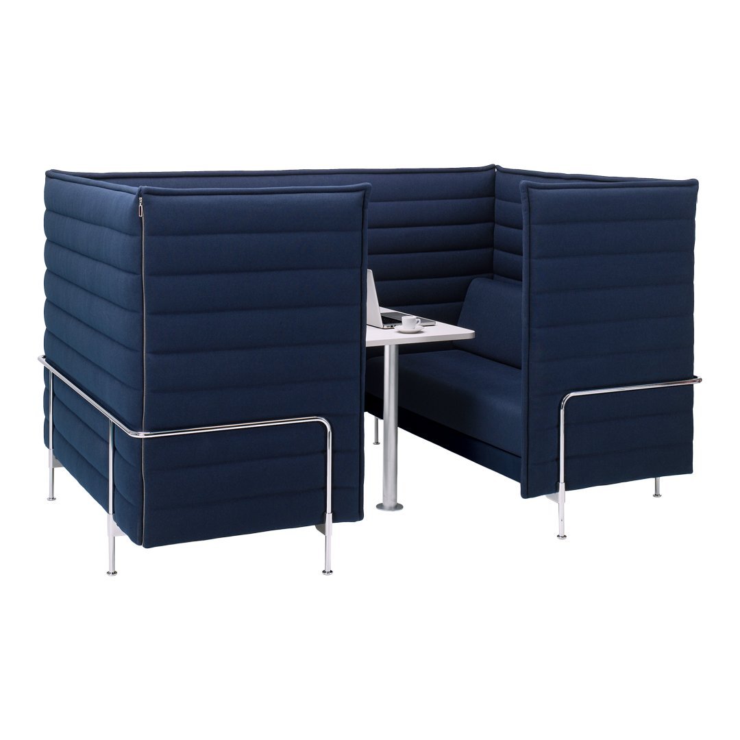 Alcove Cabin Highback Sofa - Two Seater Loveseat for Small Spaces | Perfect for Apartments, Living Rooms & Cozy Corners