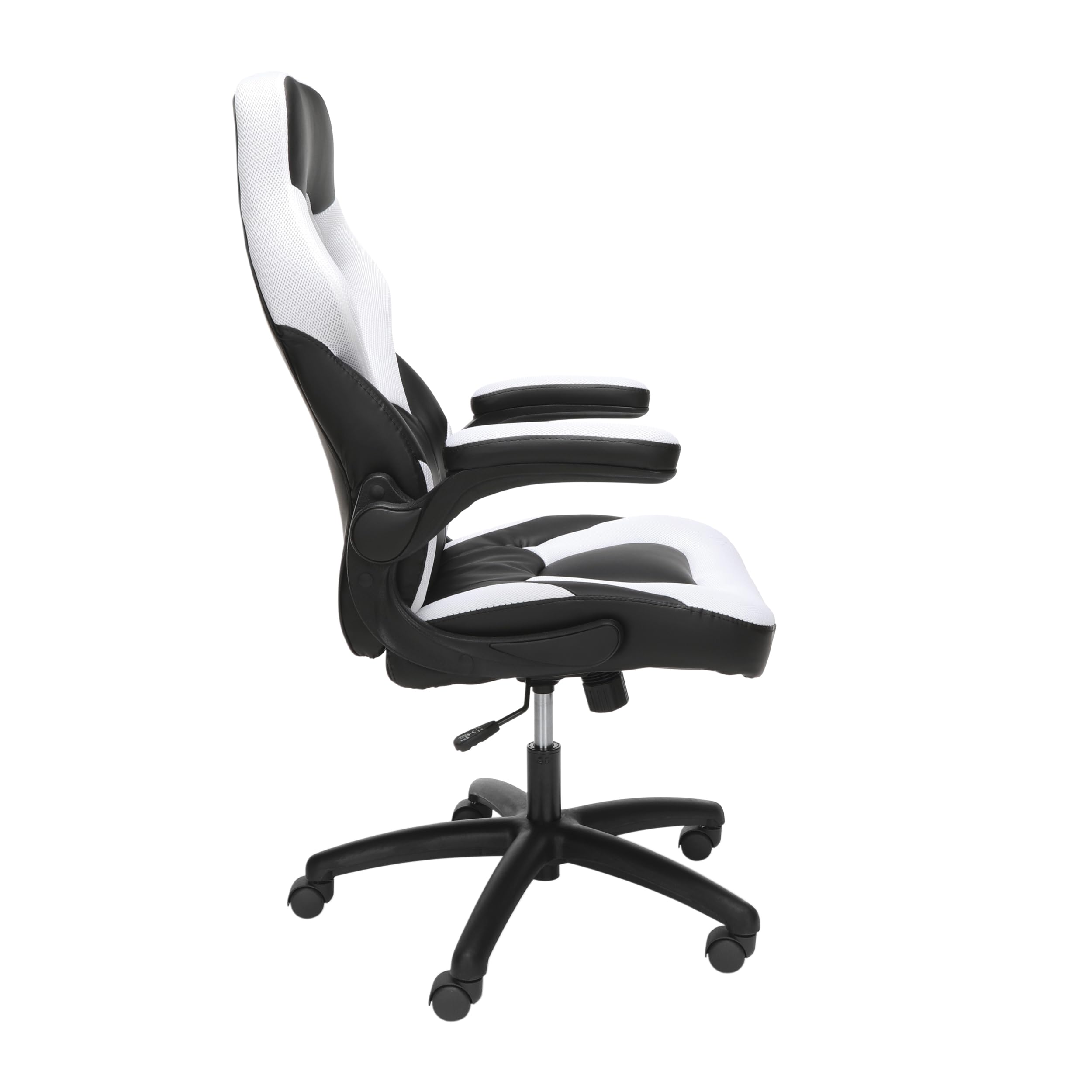 RESPAWN 3085 Ergonomic Gaming Chair - Adjustable Office Computer Chair with Headrest, Lumbar Support & Tilt Lock for Adults - White - Perfect for PC Gaming, Home Office & Workstation Setup