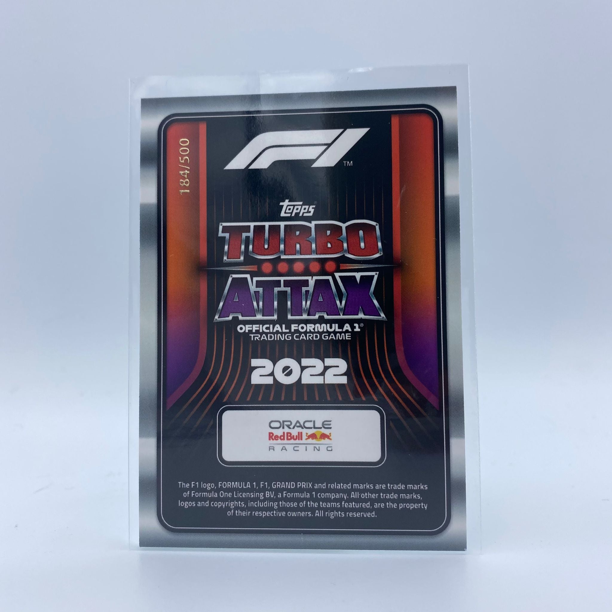 Max Verstappen #132 F1 Stat Attax Turbo Attax 2022 Trading Card - Most Wins Edition - Collectible for F1 Fans & Racing Enthusiasts