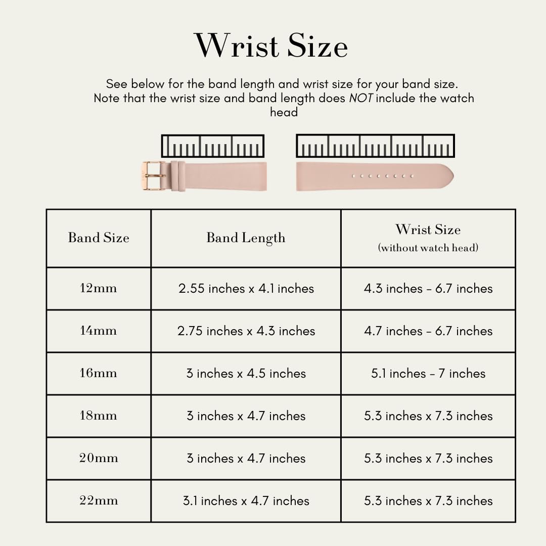 Black Leather Watch Band 18mm 20mm 22mm - Quick Release Strap for Easy Interchange - Perfect for Dress & Casual Wear