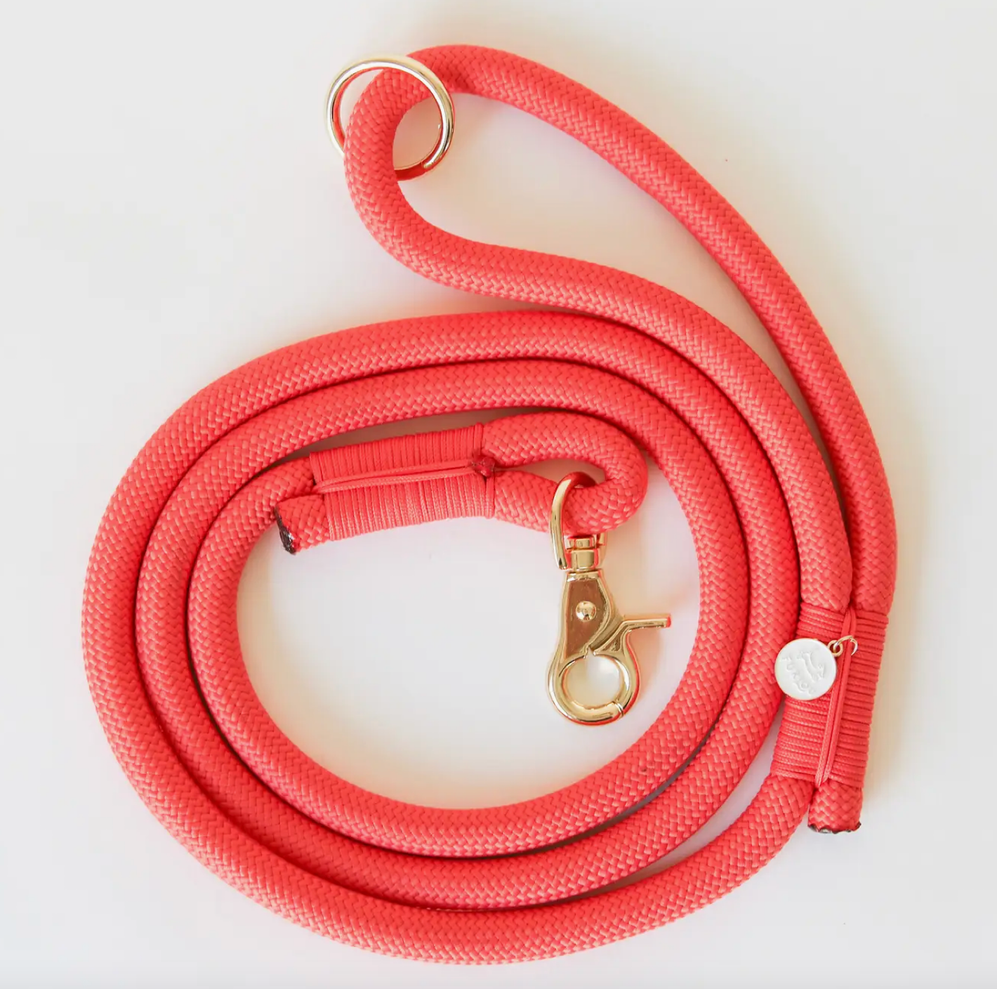 Furlou Braided Rope Dog Leash - Durable & Adjustable Pet Walking Lead for Small Medium Large Dogs - Perfect for Outdoor Walks, Training & Daily Use