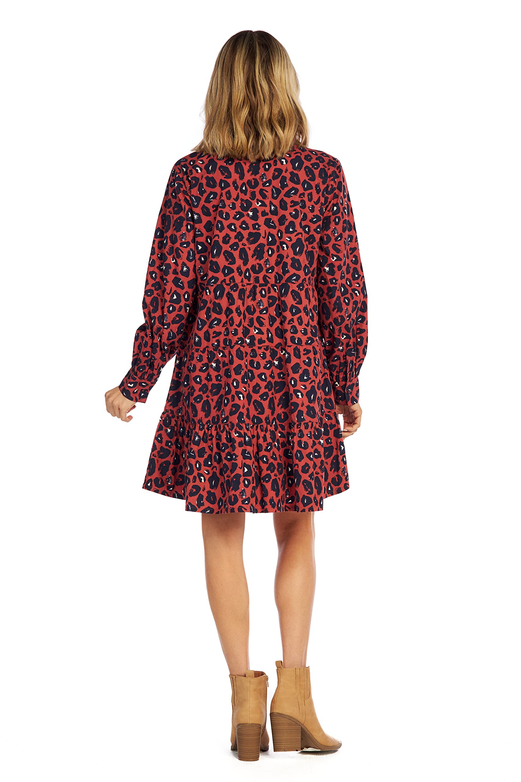Stylish Mud Pie Polly Tiered Women's Dress - Flowy & Elegant for Casual Outings, Parties, and Summer Events