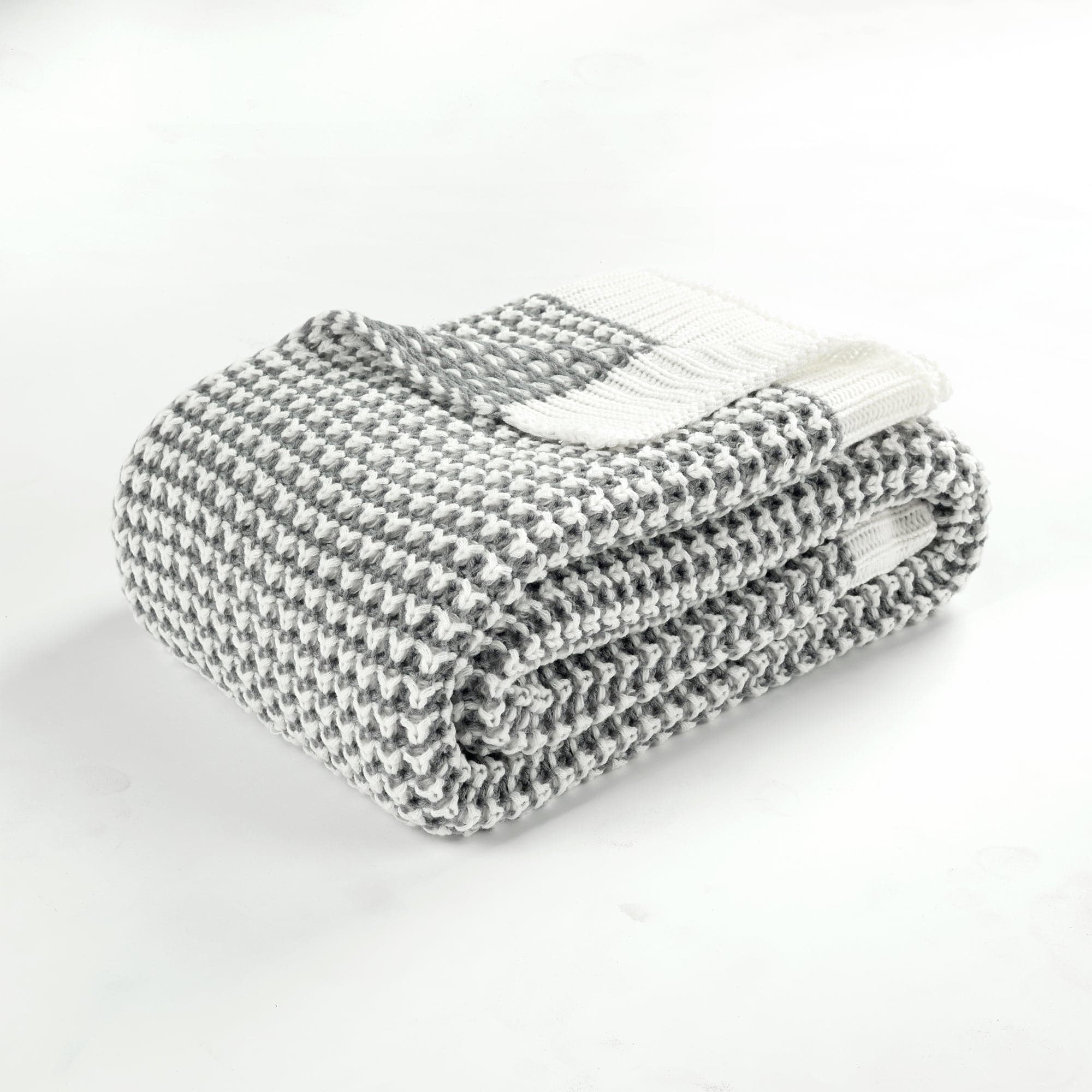 Cozy Soft Knitted Throw Blanket - Warm & Luxurious Chunky Knit Blanket for Couch, Bed, Sofa - Perfect for Winter, Home Decor & Gift