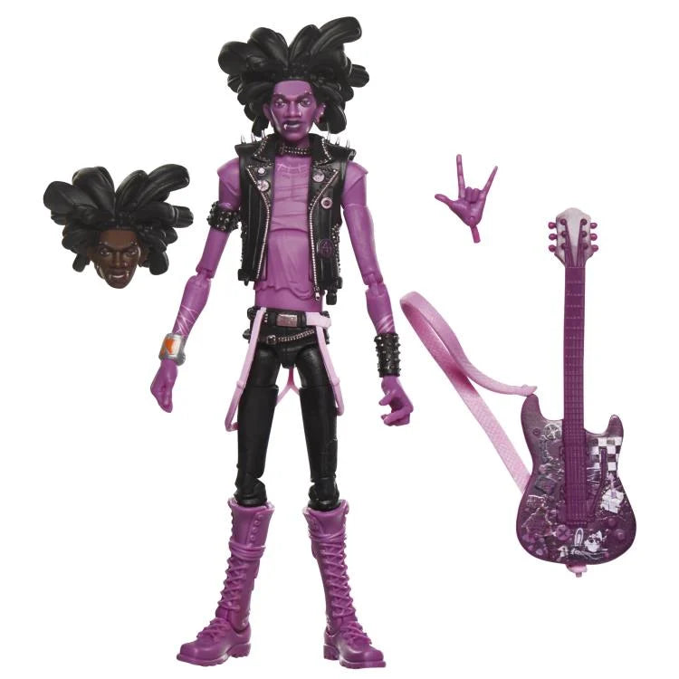 Marvel Legends Spider-Man: Across the Spider-Verse Spider Punk 6-Inch Action Figure Collectible Toy - Perfect for Marvel Fans, Collectors and Superhero Display