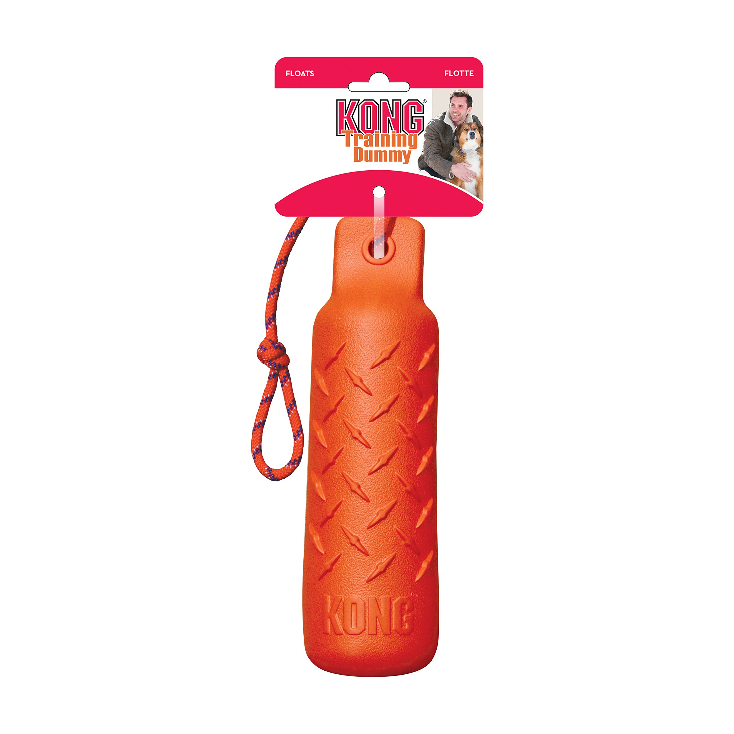 KONG X-Large Dog Training Dummy - Floating Retrieving Toy for Water Fetch & Obedience Training - Perfect for Pool, Lake & Beach Play with Big Dogs
