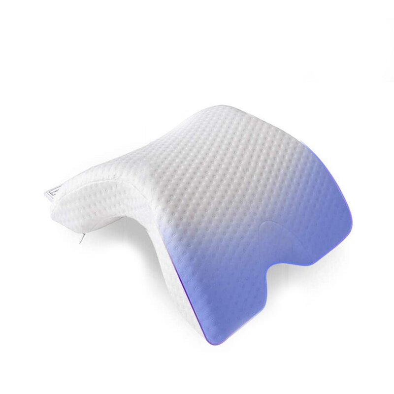 Arch This Tunnel Shaped Memory Foam Pillow for Neck Support - Perfect for Side Sleepers, Travel & Home Use