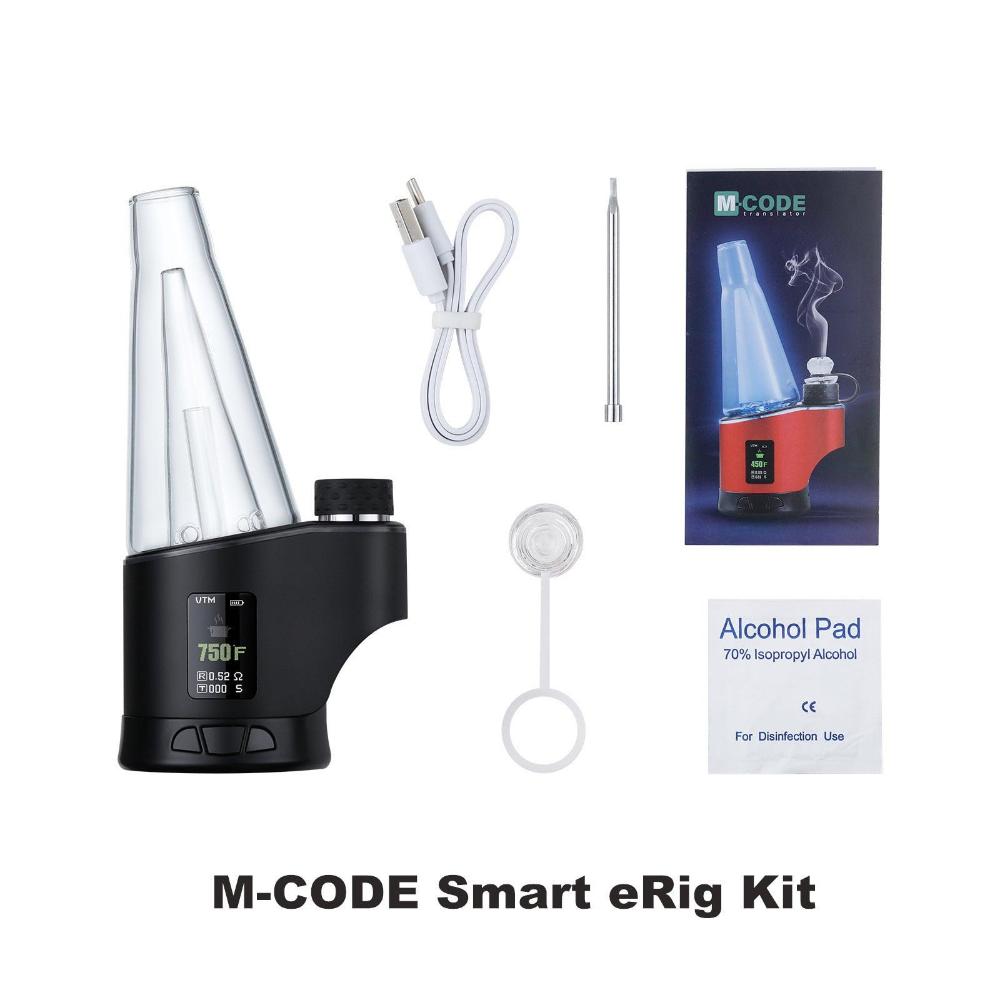HATO H2 Electric Dab Rig & Wax Vaporizer Kit - 2800mAh Rechargeable Battery for Concentrates - Perfect for Home Use, Travel & On-the-Go Dabbing