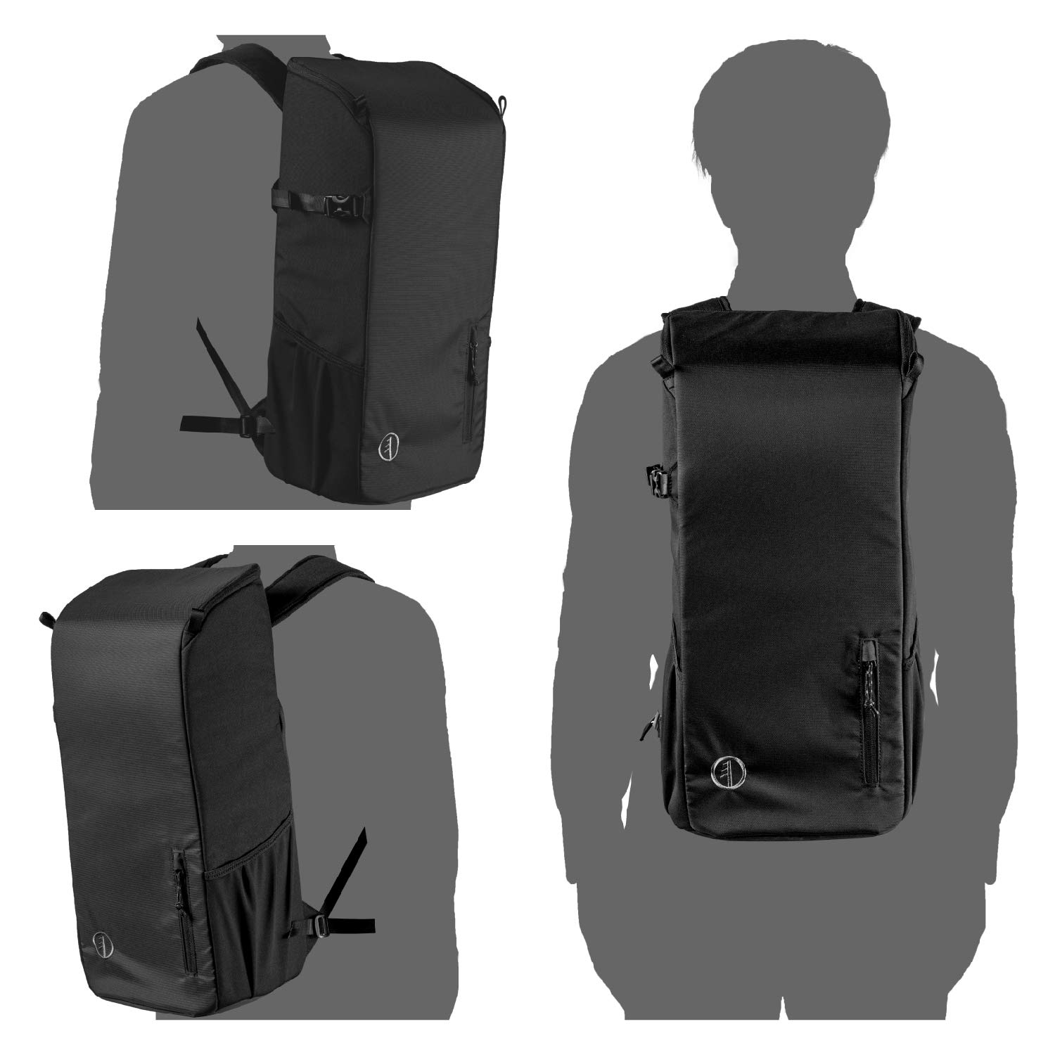 Tamrac T1500-1919 Nagano 12 Camera Backpack - Black Small DSLR/Mirrorless Bag with 12L (2.6 gal) Storage Capacity - Perfect for Travel, Hiking & Photography Enthusiasts