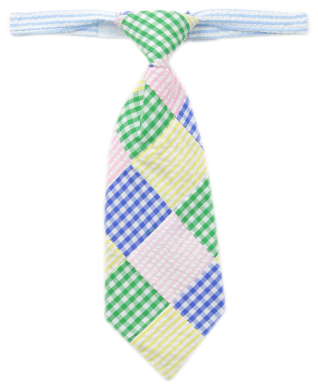 Mud Pie Baby Boys Patchwork Tie - Newborn Outfit for Special Occasions
