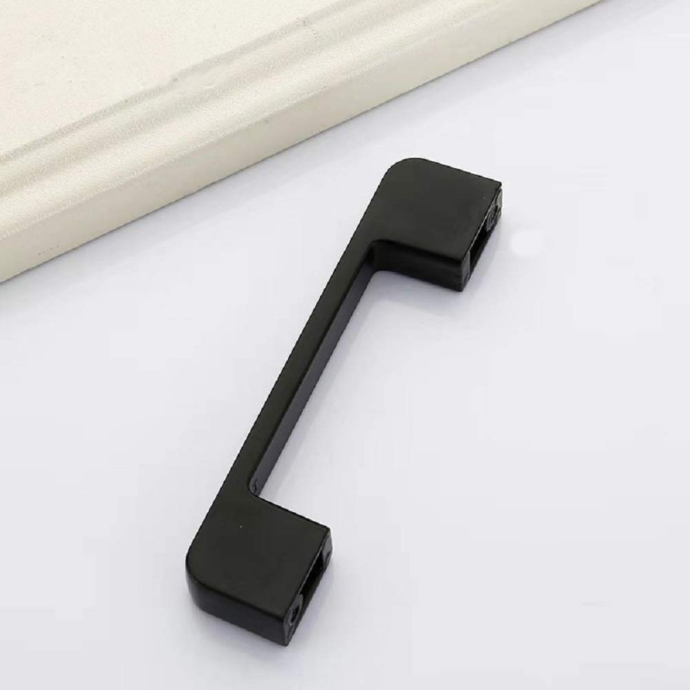 Premium Black 1221 Kitchen Cabinet Handles - Matte Finish Pulls for Drawers & Cabinets - Perfect for Modern Home, Office & RV Renovation