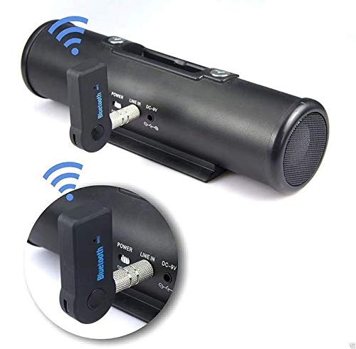 Bluetooth 5.0 Receiver Wireless Audio Adapter - 3.5mm AUX Jack for Car Stereo, Wired Headphones & Home Speakers | Smartphone & Tablet Compatible with Hands-Free Mic | Perfect for Commuting, Home Entertainment & Office Use