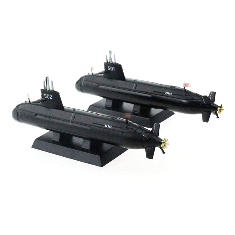 1/900 Scale Japanese Self-Defense Force Canglong & Yunlong Submarine Plastic Model Kit - Military Collectible, DIY Assembly, Home Decor for Display Case & Office Desk