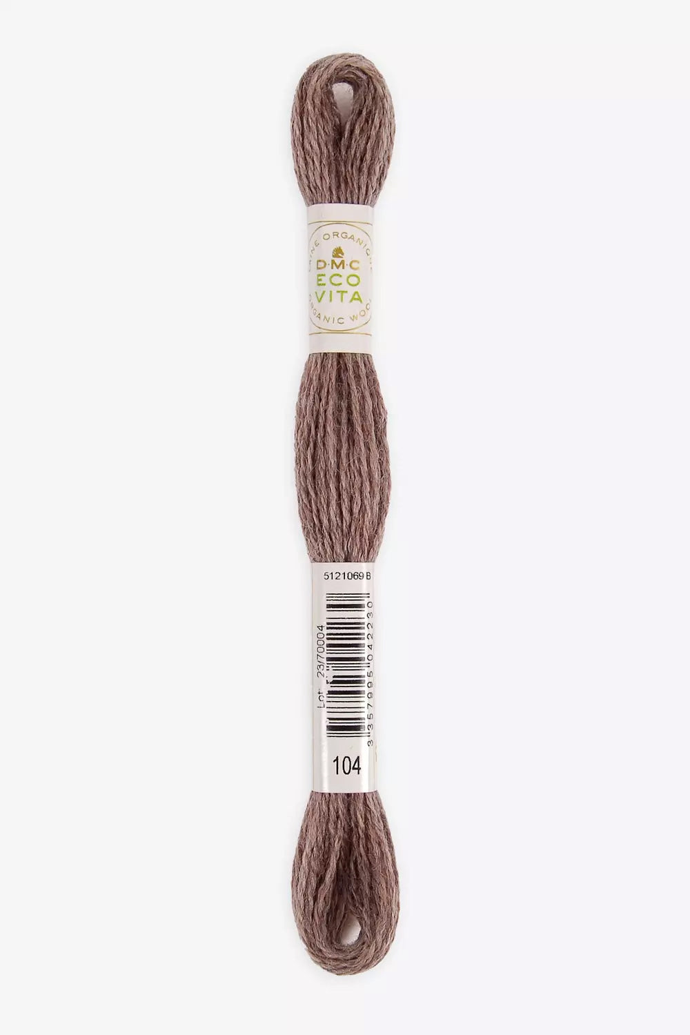 DMC 104 Eco Vita Wool Embroidery Thread - Premium Quality Yarn for Hand Embroidery, Cross Stitch & Needlepoint - Perfect for DIY Crafts, Home Decor & Fashion Accessories