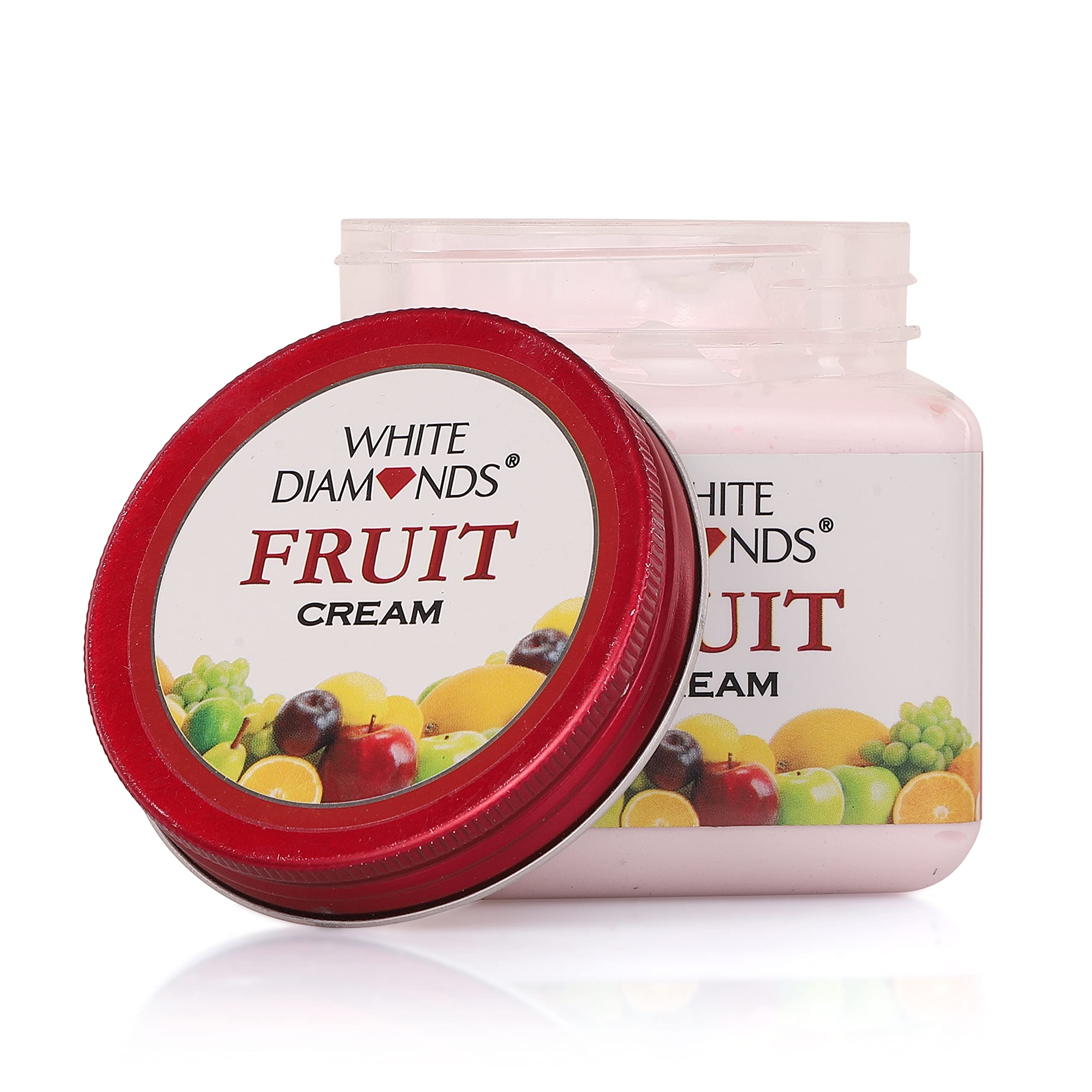 WHITE DIAMONDS Brightening Face Cream - Oil Control & Acne Treatment for Glowing Skin | Reduces Pimples, Dark Spots & Pigmentation | Detan & Blemish Removal | Face & Body Cleanser (380ml) | Perfect for Daily Skincare Routine & Post-Sun Care