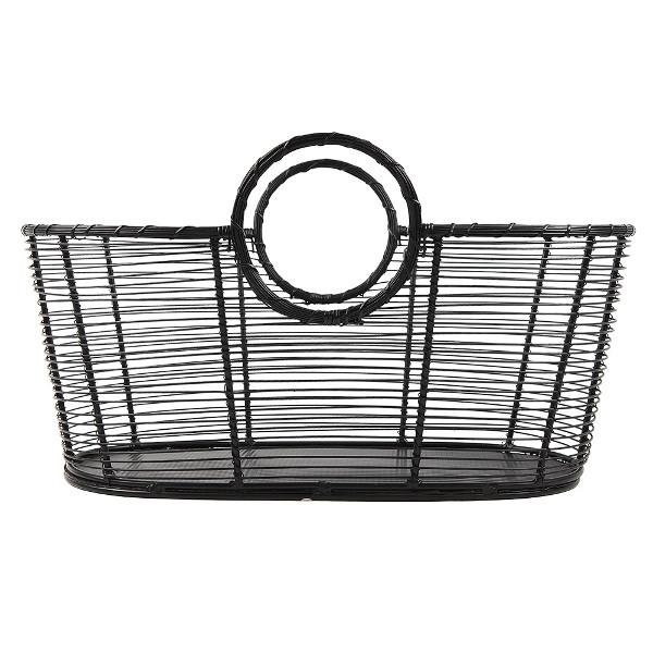 Achla Designs Harvest Basket - Handwoven Willow Basket for Farmers Market, Picnics & Home Decor - Perfect for Fresh Produce, Bread & Floral Arrangements