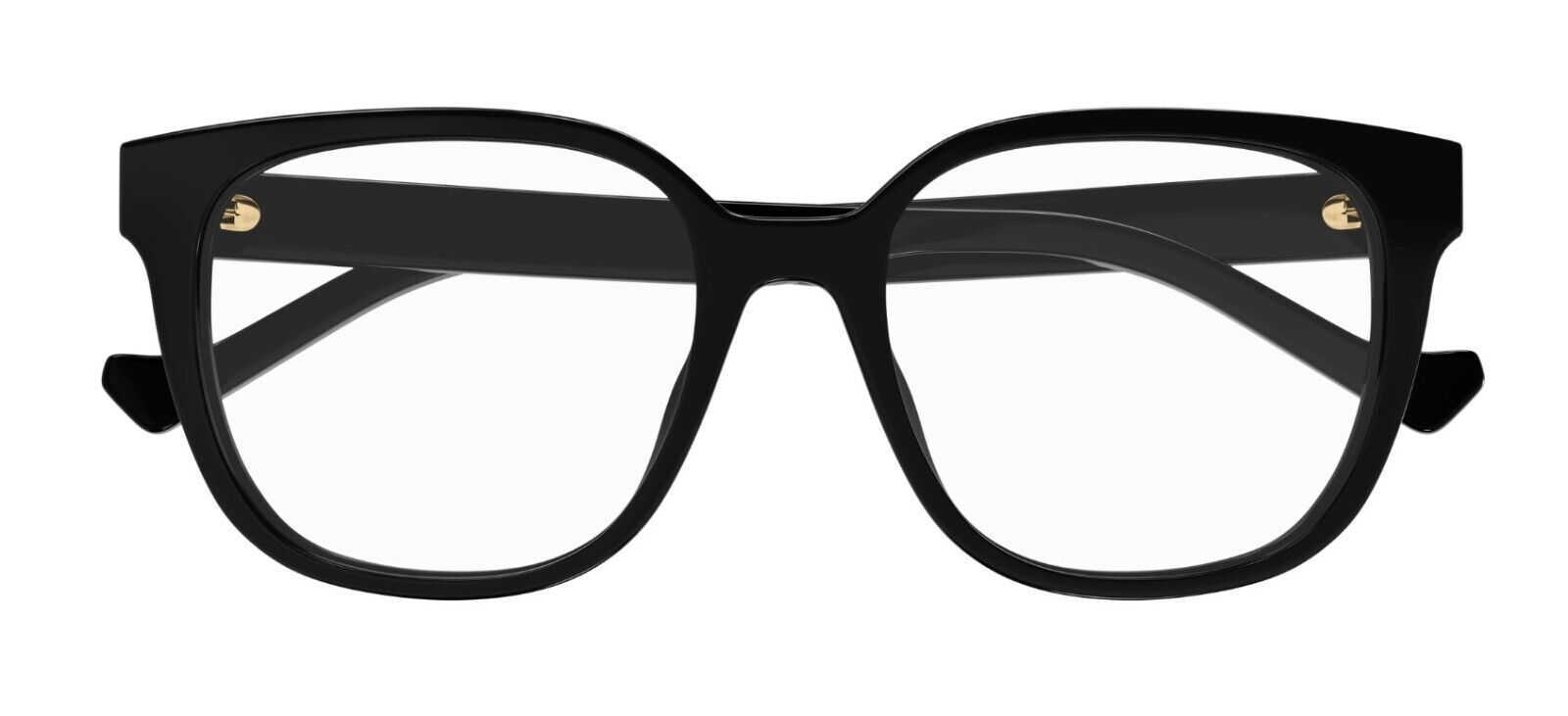 Gucci GG1305OA 001 Black Rectangular Women's Eyeglasses - Stylish Designer Glasses for Women | Perfect for Work, Reading & Fashion Accessories