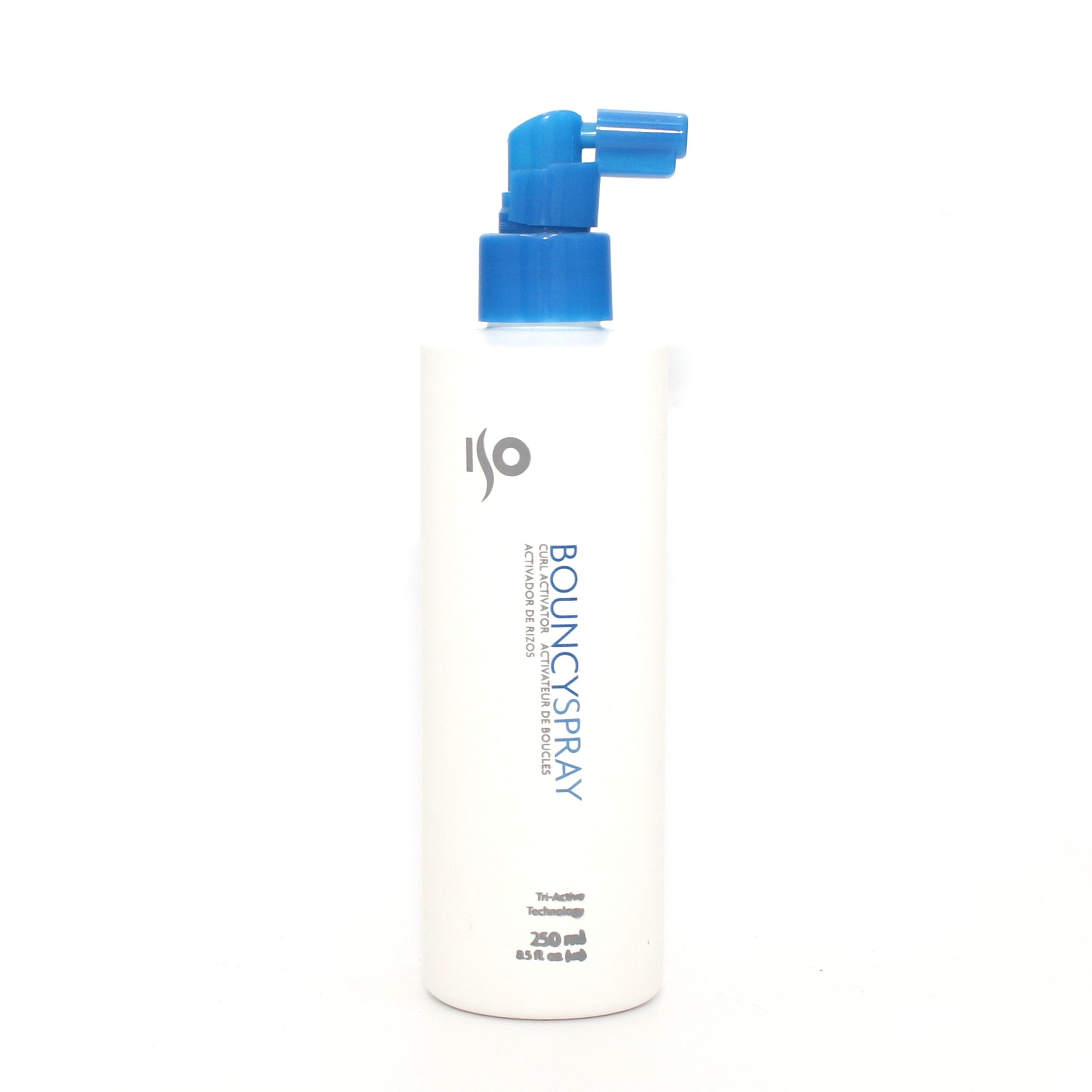 ISO Bouncy Spray Curl Activator for Natural Hair - 8.5 oz Lightweight Leave-in Conditioner & Styling Spray for Defined Curls & Frizz Control - Perfect for Daily Curly Hair Care & Styling