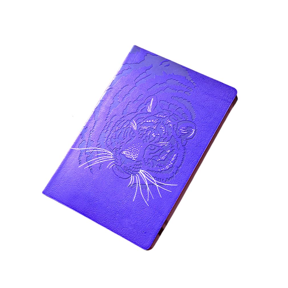 2024-2025 Large Academic Planner - Daily, Weekly & Monthly Appointment Book with Flexible Cover, Silver Stamping, Bendable & Portable | Perfect for Students, Professionals & Office Use (Purple)